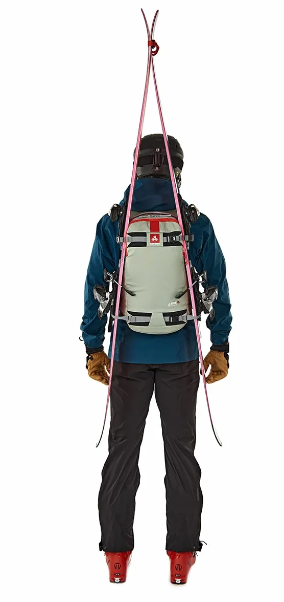 Arva Mochila Freeride Ride 18, Mousse, Verde