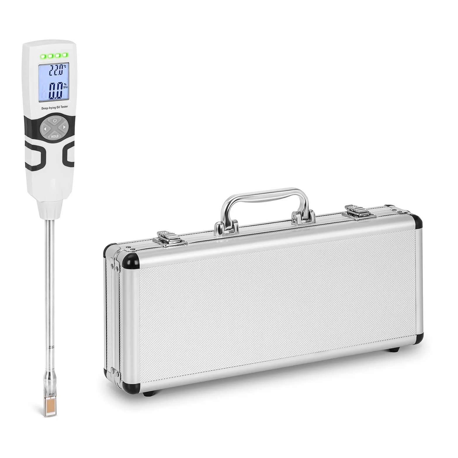 Steinberg Systems SBS-OT-200 - Medidor de aceite para freír (40-200 °C, LCD, medidor de aceite de fritura TPM)