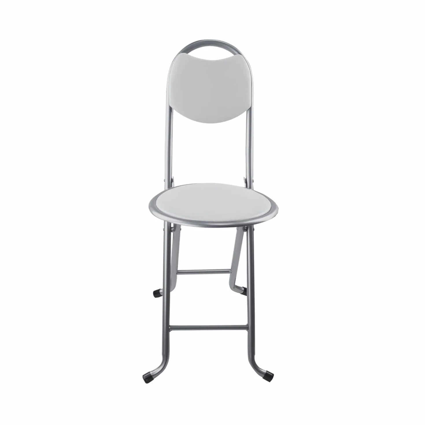 7H SEVEN HOUSE Taburete Plegable con Respaldo 32x36x73.5cm 7house