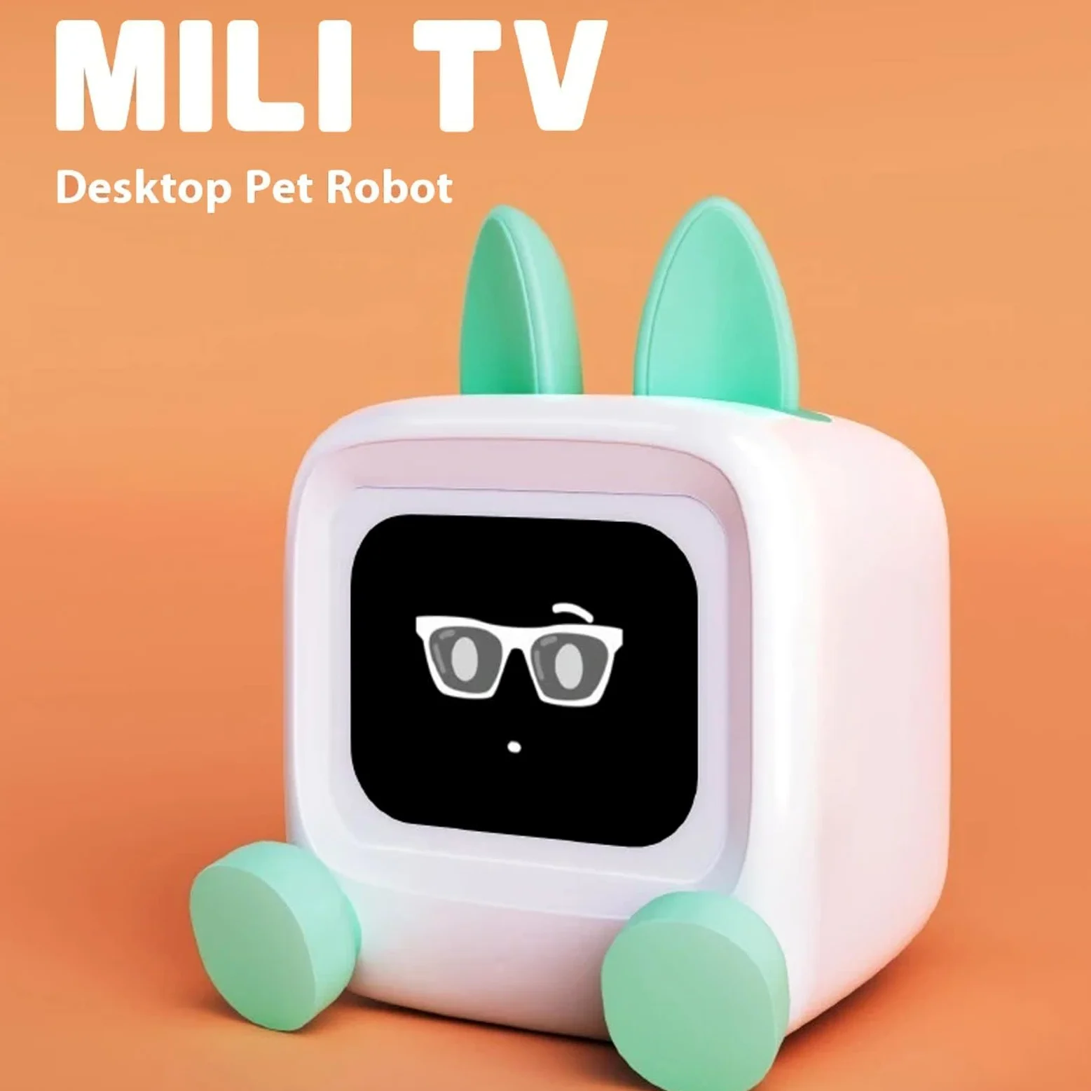 Reloj Despertador Inteligente con Altavoz Bluetooth, Pantalla de 2,01 Pulgadas, Modo de álbum de Fotos GIF con Batería de 3000mAh, para Decoración de Escritorio de Hogar y (Verde Claro)
