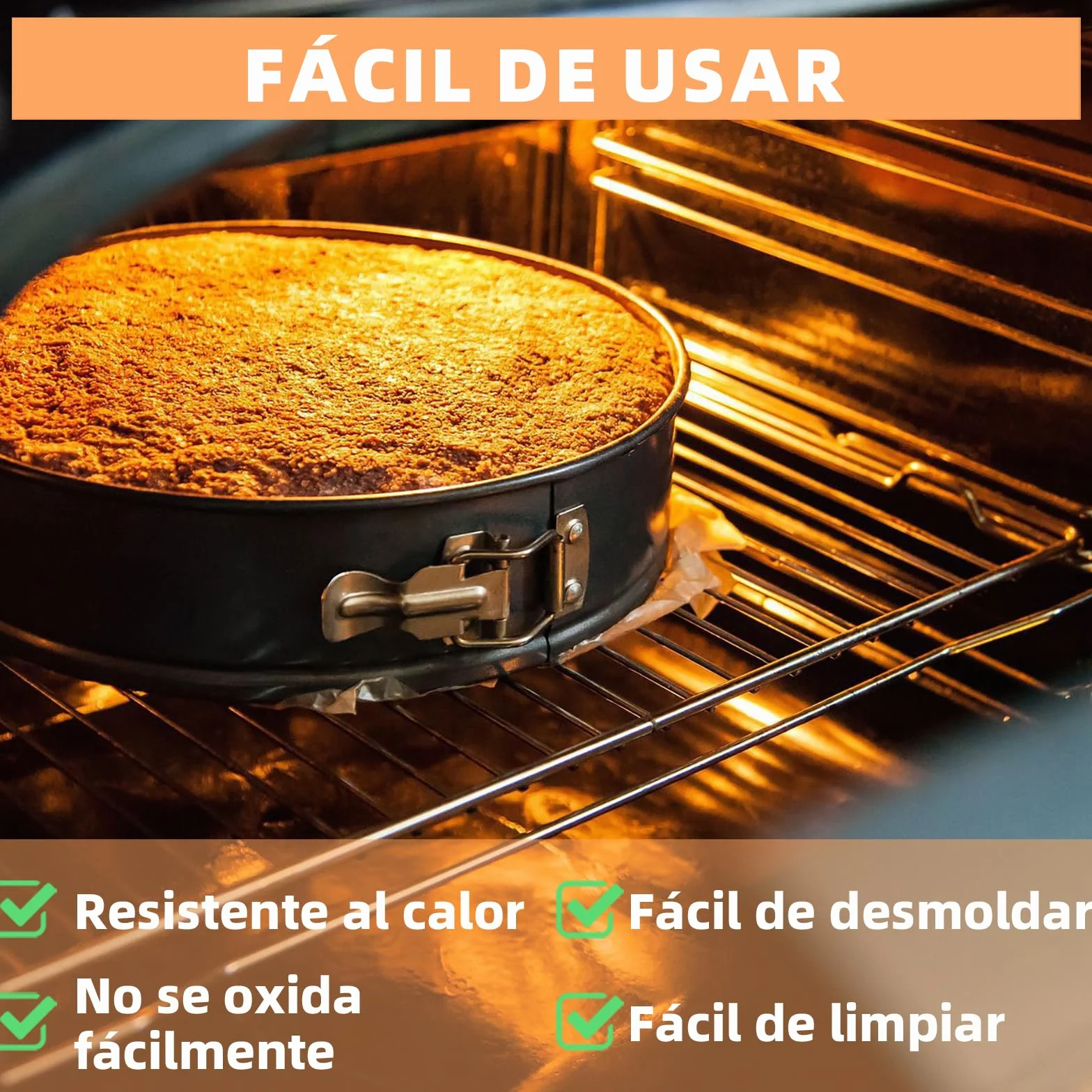 Molde Desmontable,6 inch (aprox. 16 cm) Molde Tarta Desmontable,Molde Pan,Molde Tarta con revestimiento antiadherente inferior extraíble,Moldes Reposteria,Apto para pasteles,pizzas y panqueques