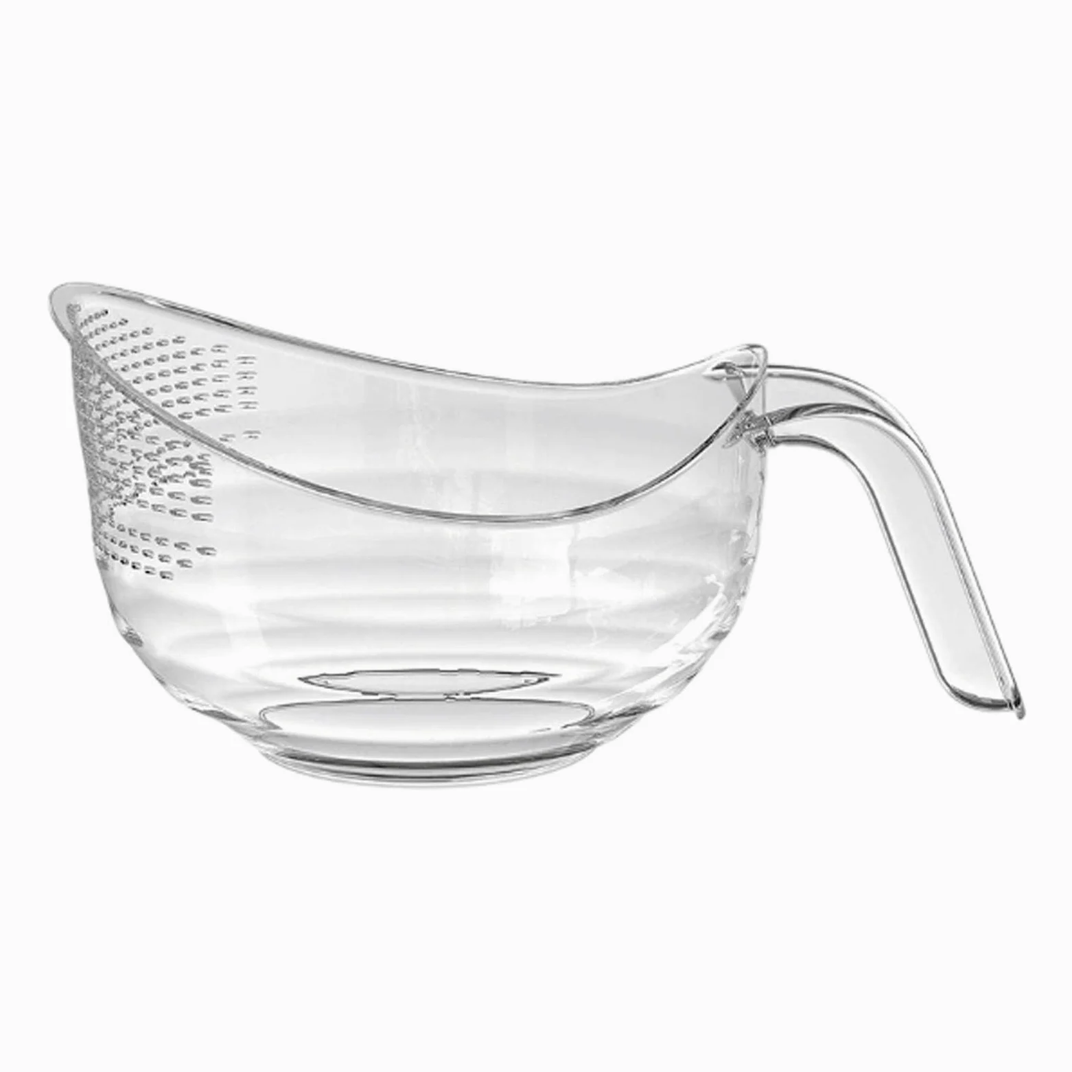 Colador y lavadora de arroz 2 en 1, colador multifuncional grande para lavar frutas y frijoles, cesta de drenaje para cocinar y preparar alimentos, diseño fácil de limpiar