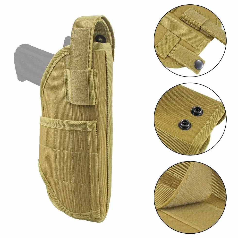 Fundas de Pistola Molle Ajustables Ocultas para Varios Modelos
