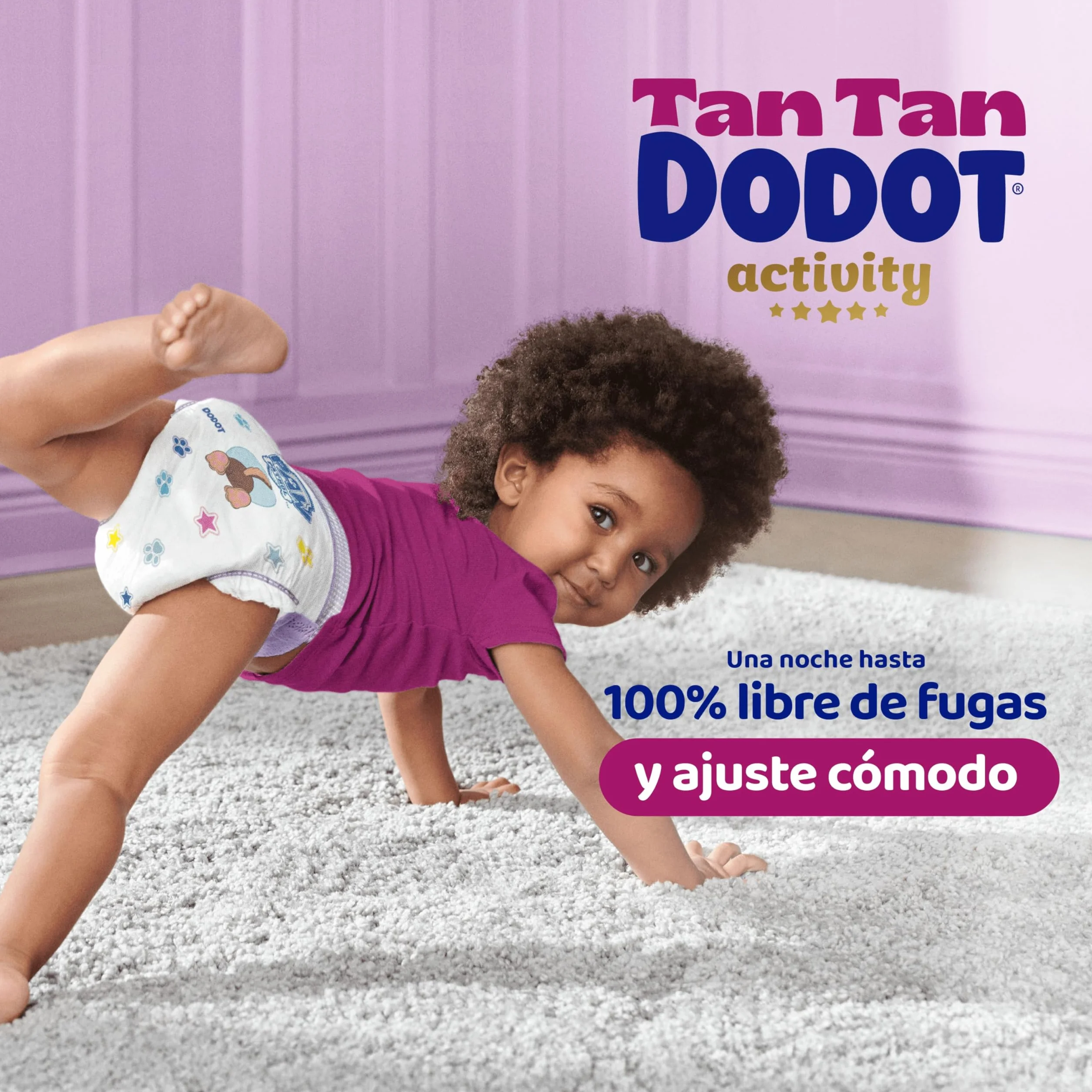 Dodot Pañales Bebé Activity Talla 4 (9-14 kg), 174 Pañales, Nuestro Nº1 en Absorción y Comodidad
