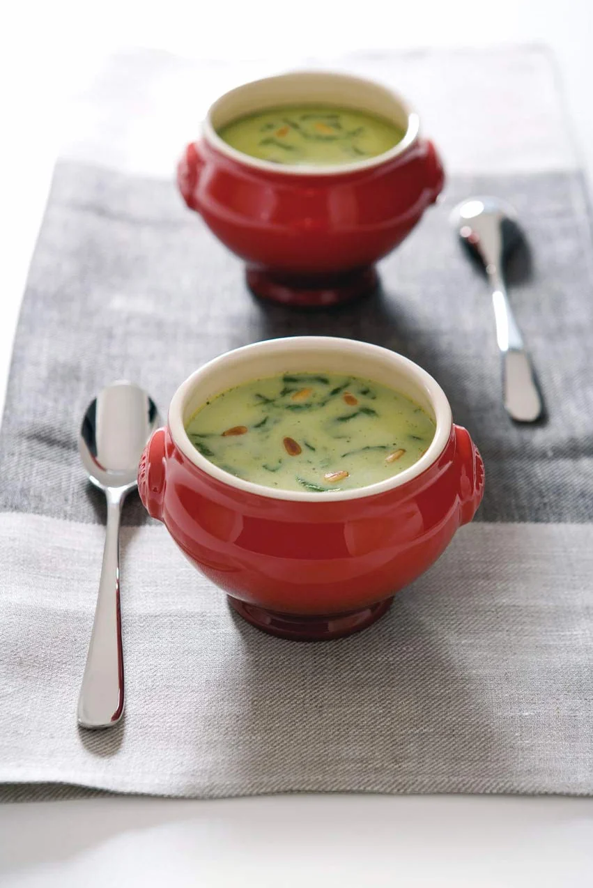 LE CREUSET Set de 2 soperas de cerámica de gres, Cereza, 91017511060000