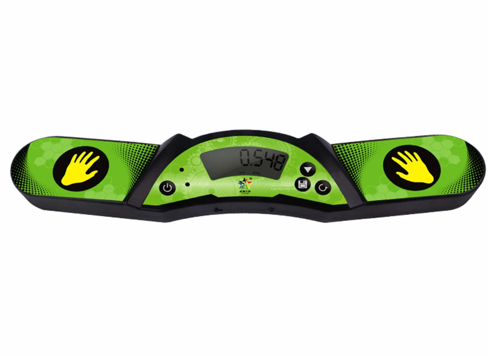 Temporizador de velocidad para cubo control táctil profesional con pantalla y efecto de sonido de voz cálculo automático para competición (negro)