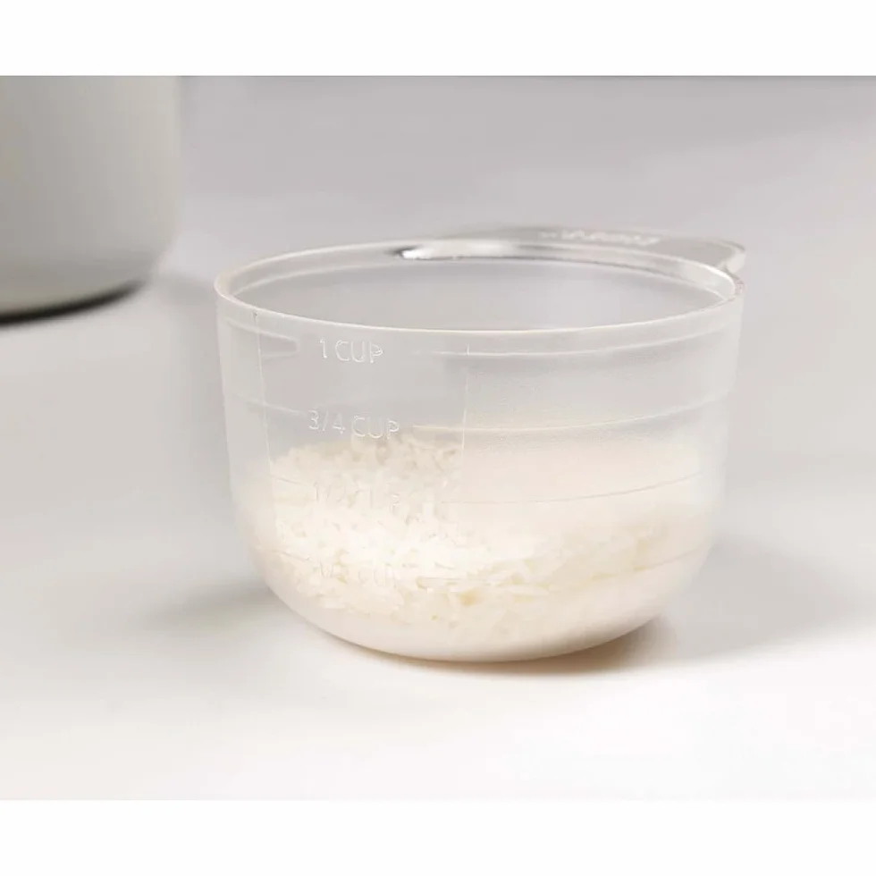 Joseph Joseph M-Cuisine Vaporera para Cocinar Arroz y Granos en Microondas, Apta para Lavavajillas - Piedra/Naranja, 2 Litros