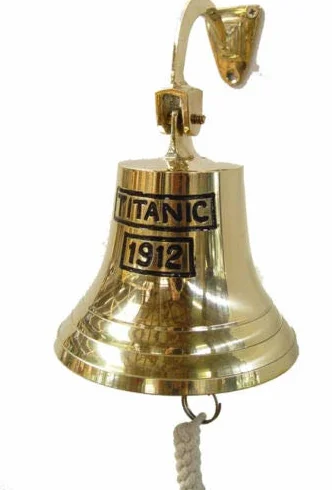 Moritz Titanic 1912 - Campana de barco (latón, 18 cm de diámetro)