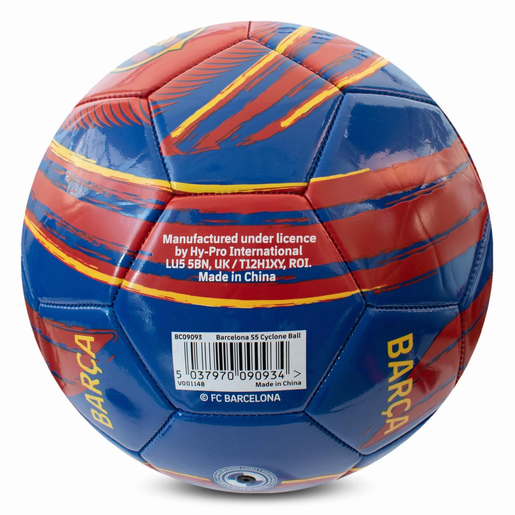 Hy-Pro Cyclone Oficial Balón de Fútbol Talla 5 Entrenamiento Partido