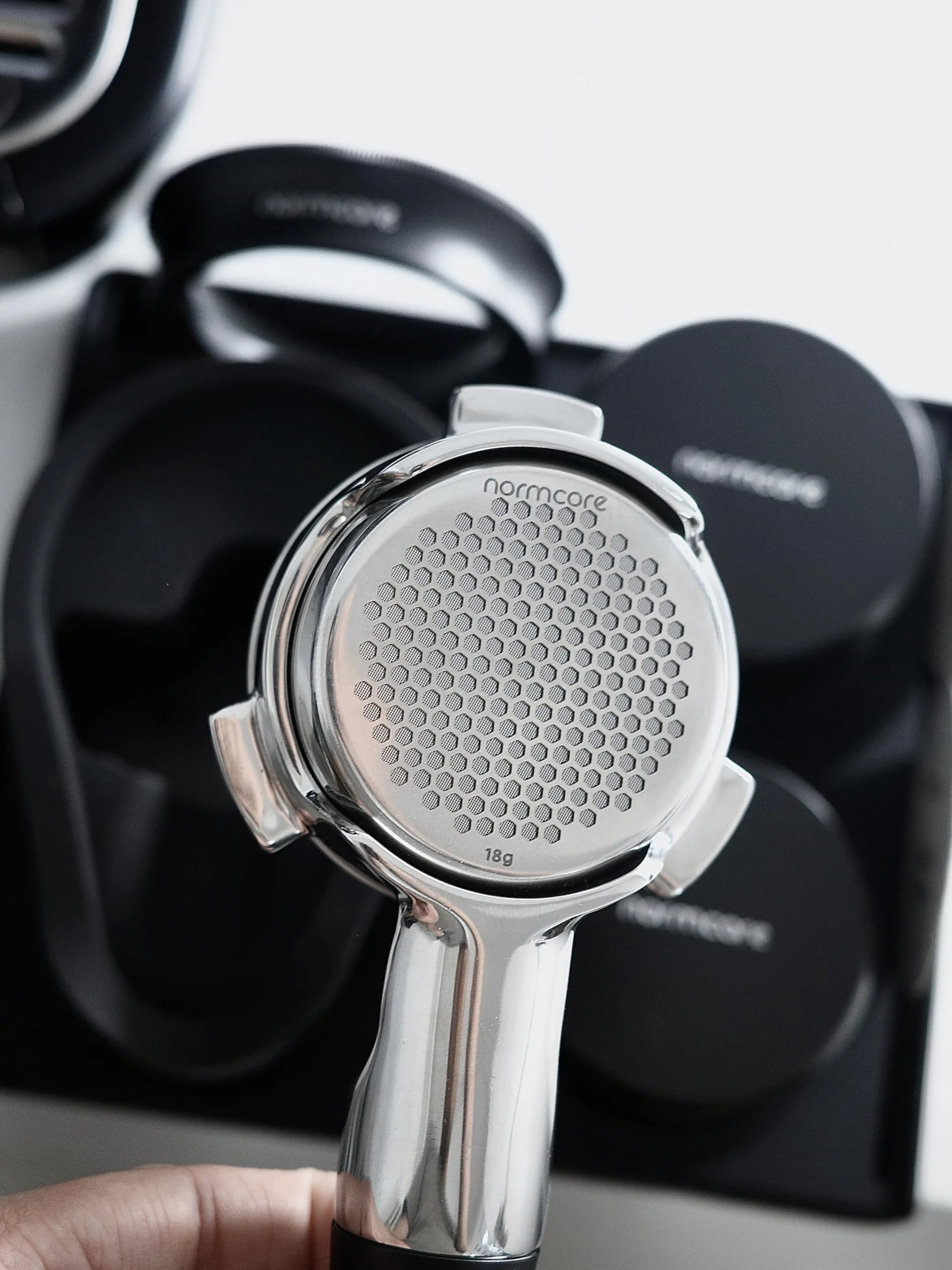 Cesta portafiltro de precisión 54 mm para Breville Sage Espresso, acero inoxidable 304, 18 g