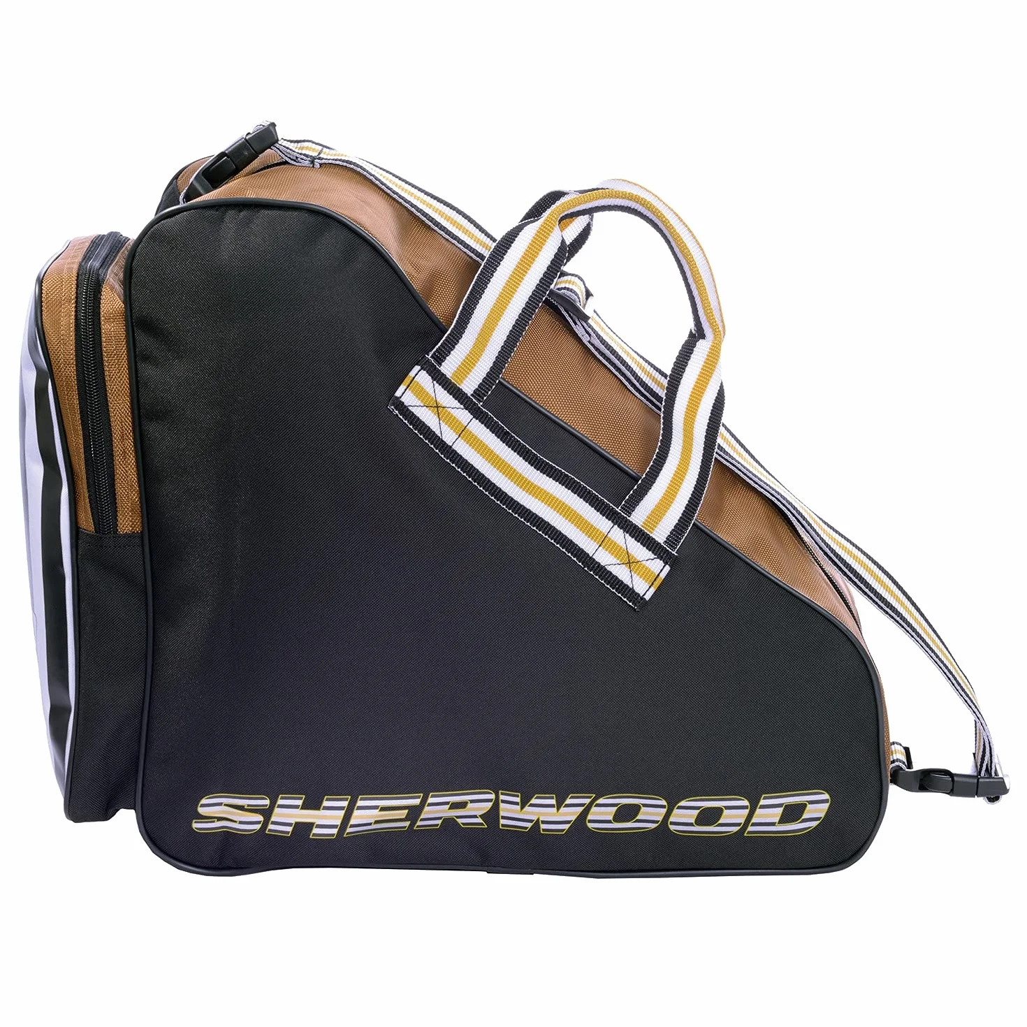 Sherwood Skatebag Code Series I Bolsa para patines con asas 42 x 15 x 37 cm negro-oro