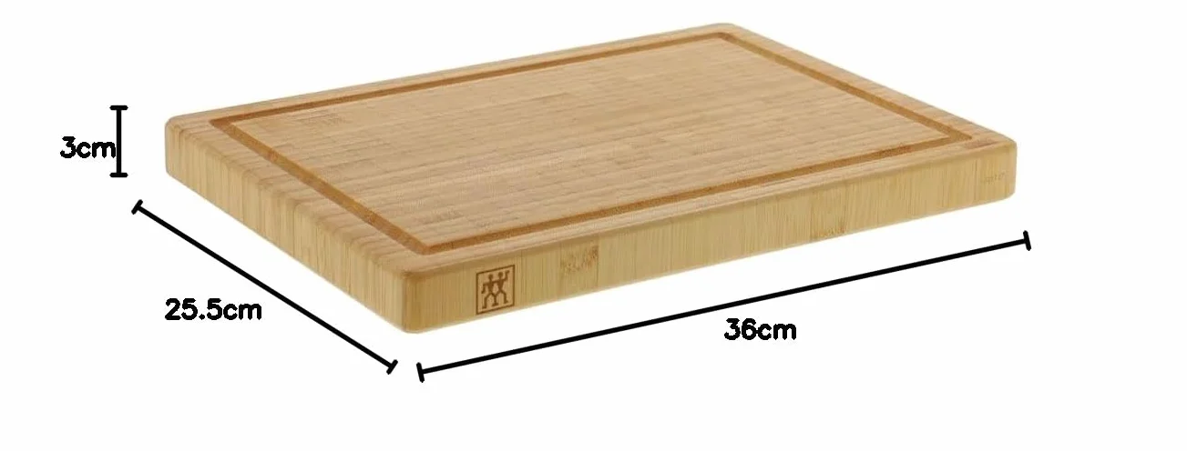 ZWILLING 30772100 - Tabla de Cortar de bambú (Mediana)