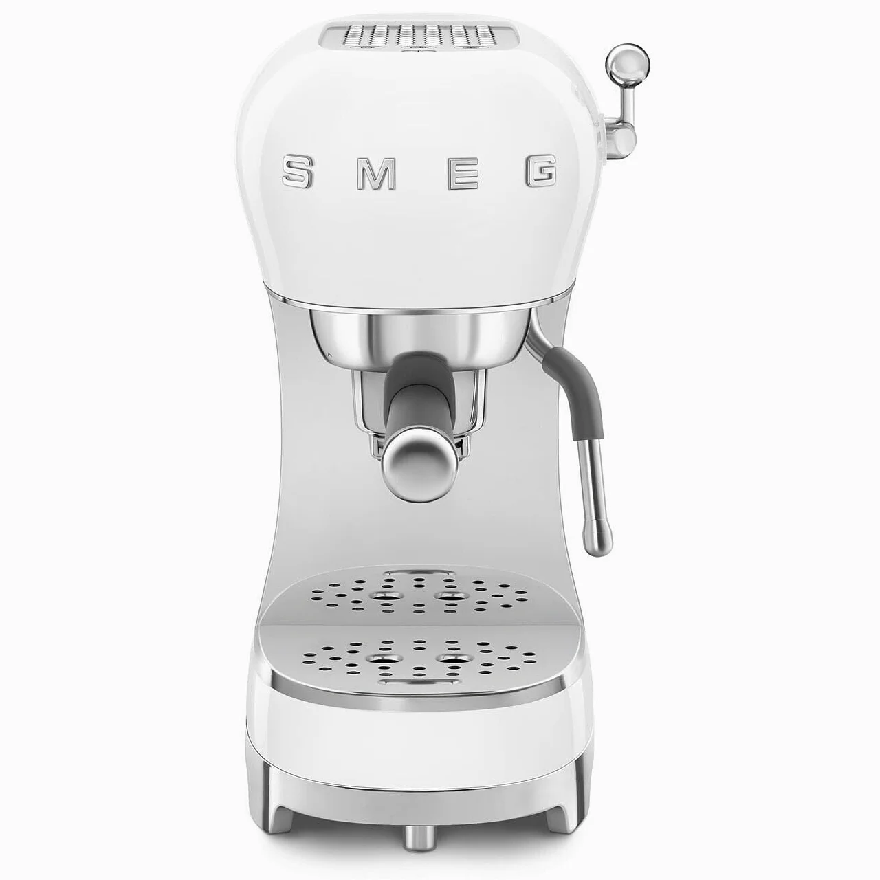 Smeg ECF02WHEU Siebträger Espresso-/Kaffemaschine white