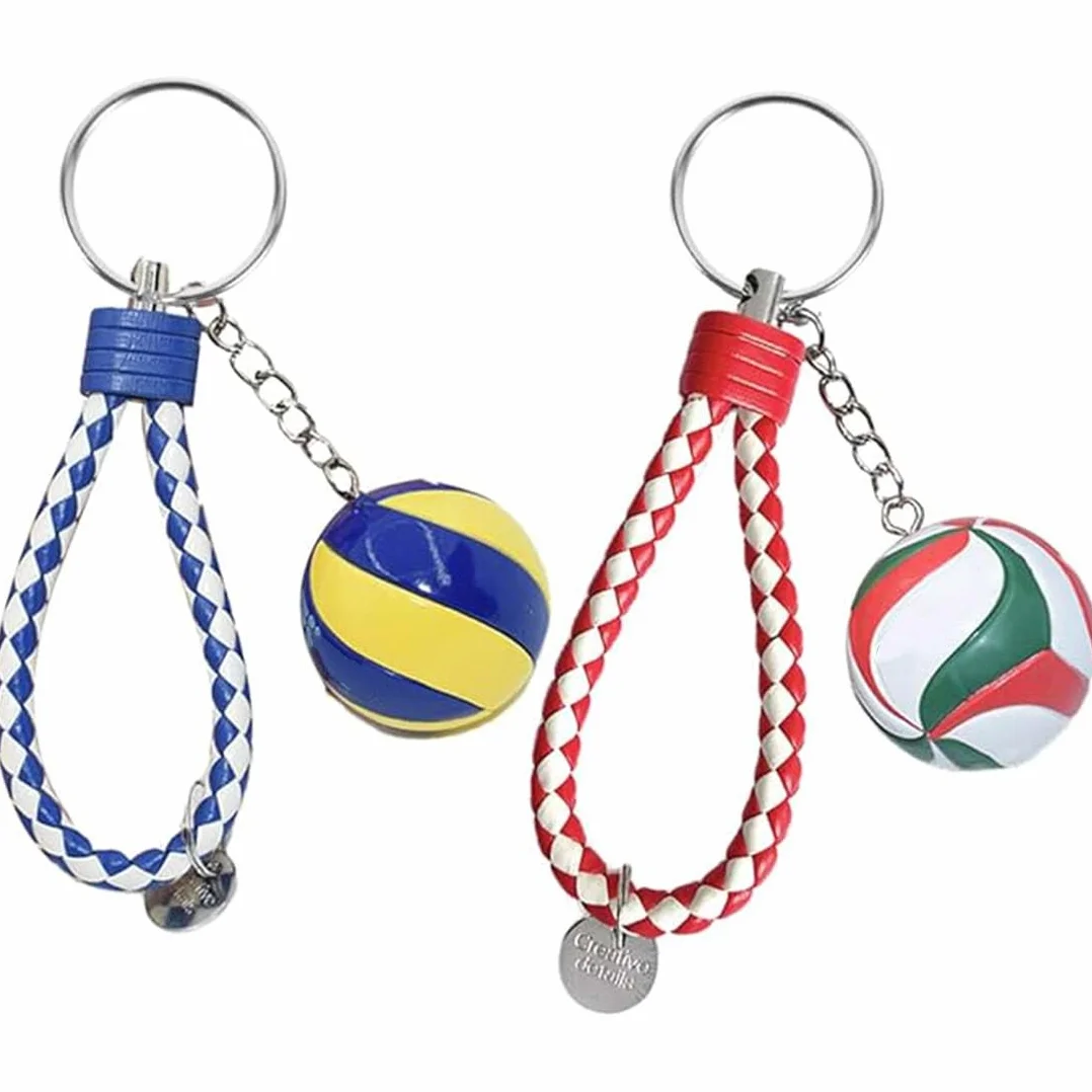 Llavero de voleibol recuerdo deportivo colgante regalo talla única