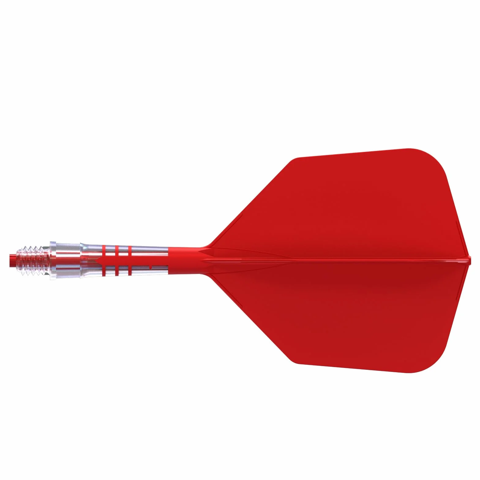 CUESUL Rost T19 Eje de dardo Integrado de Carbono y Vuelo de ala Grande, Conjunto de 3