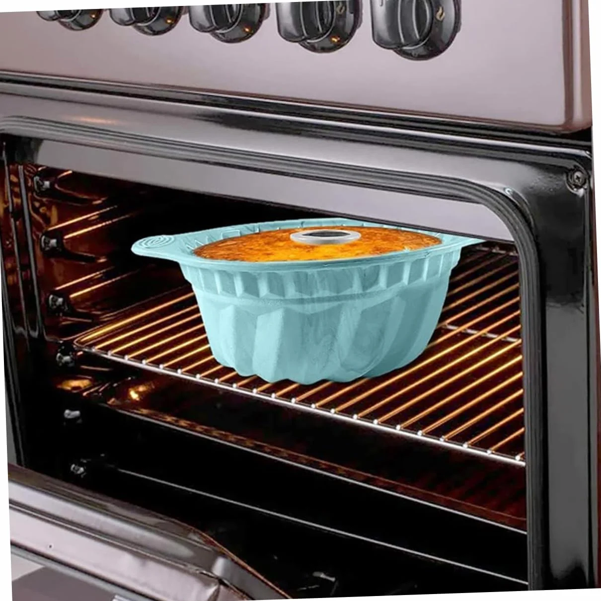 SOLUSTRE 3piezas Moldes De Silicona para Pasteles Redondos Antiadherentes para Hornear Mousse y Chiffon para Repostería Casa Nordic Nordic
