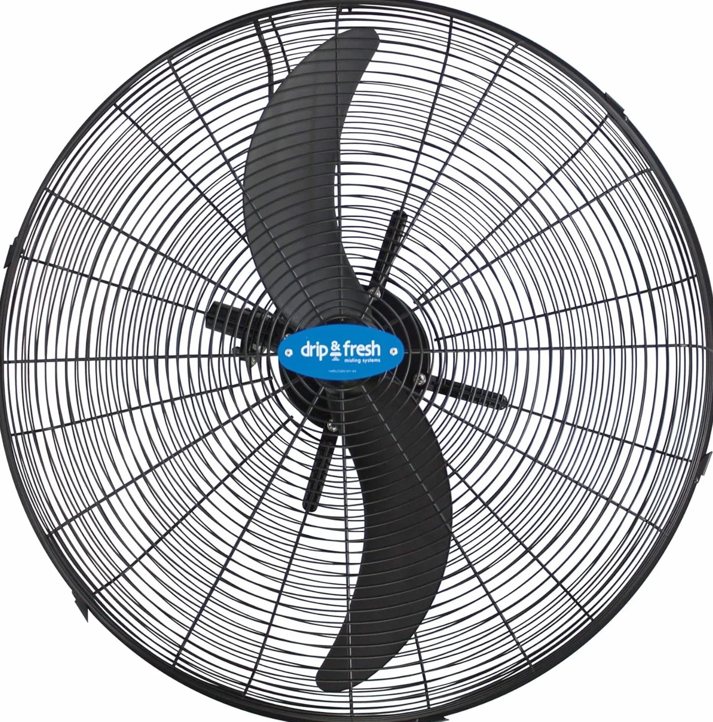 Drip&Fresh - Ventilador 2 Palas 24" C/Soporte Pared IP55 200W