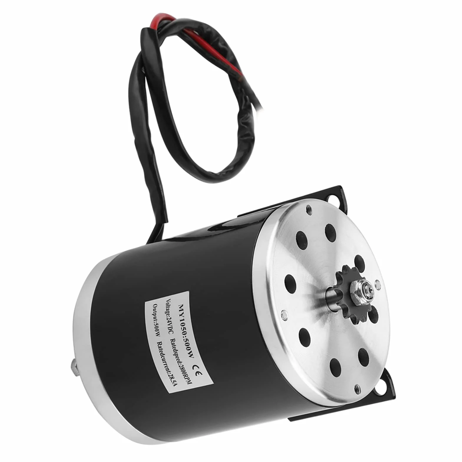 Motor Eléctrico 500W 24V DC E-Scooter con Soporte