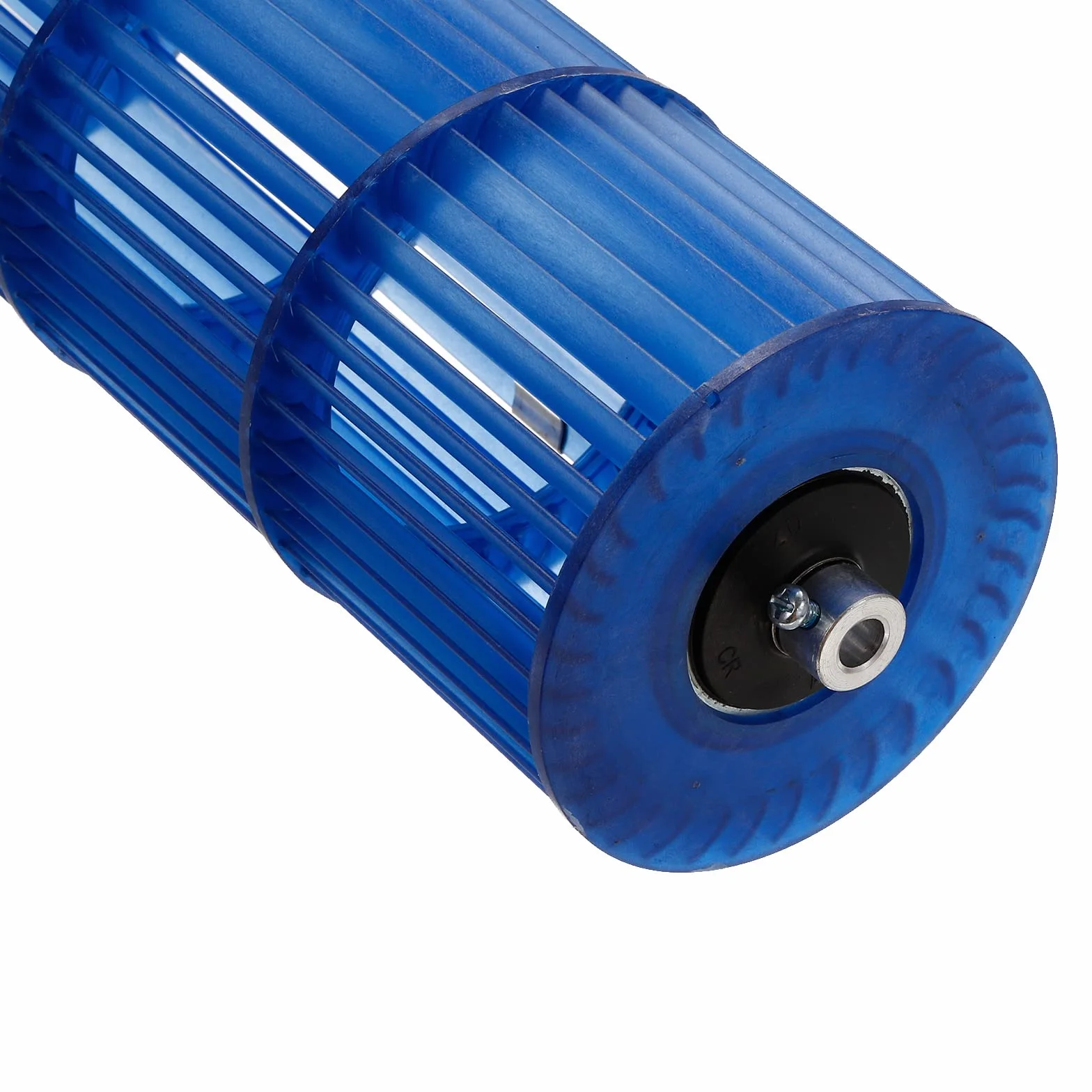 PATIKIL Rueda de ventilador de aire acondicionado de 94 x 580 mm, fijación externa, ventilador de flujo cruzado, repuesto para aire acondicionado de habitación, color azul