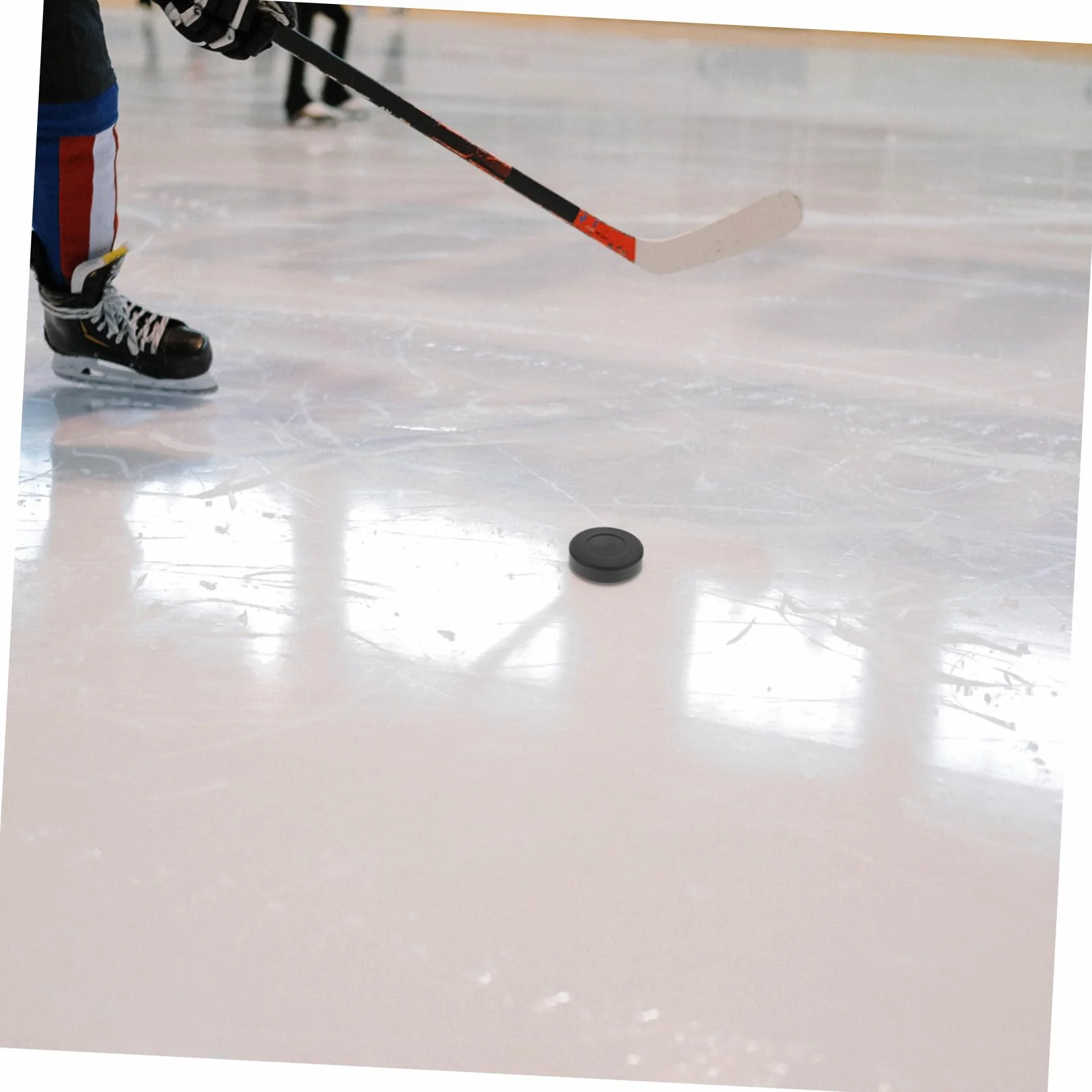 Kisangel 4 Piezas Discos de Hockey sobre Hielo Accesorios Pelota de Yoga Práctica Niño