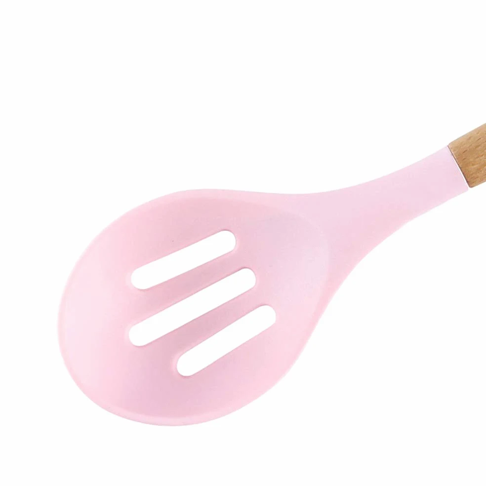 Espátula de silicona, espátula antiadherente for utensilios de cocina, espátula for cocinar en casa, cuchara, cubierta for colador