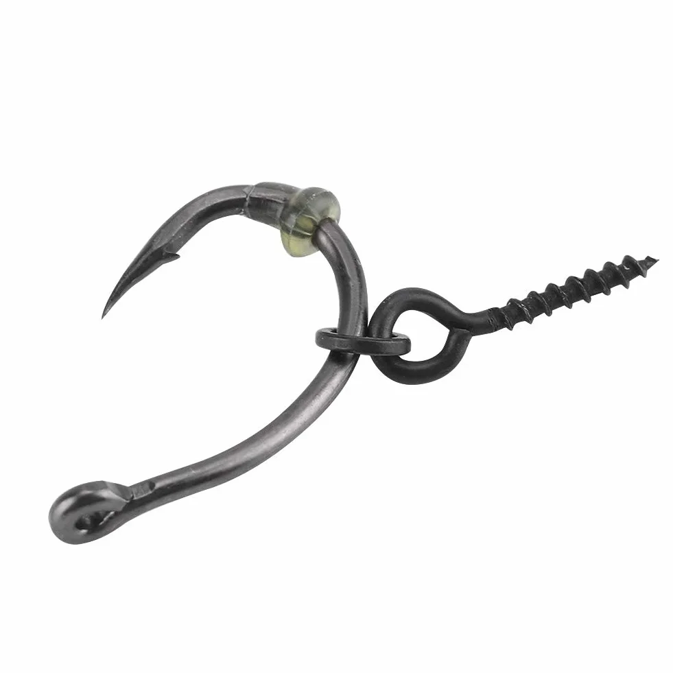 Ronnie Rigs Carpa Pesca Hook Bait Stoppers Terminal Tackle 30 Unids/Set