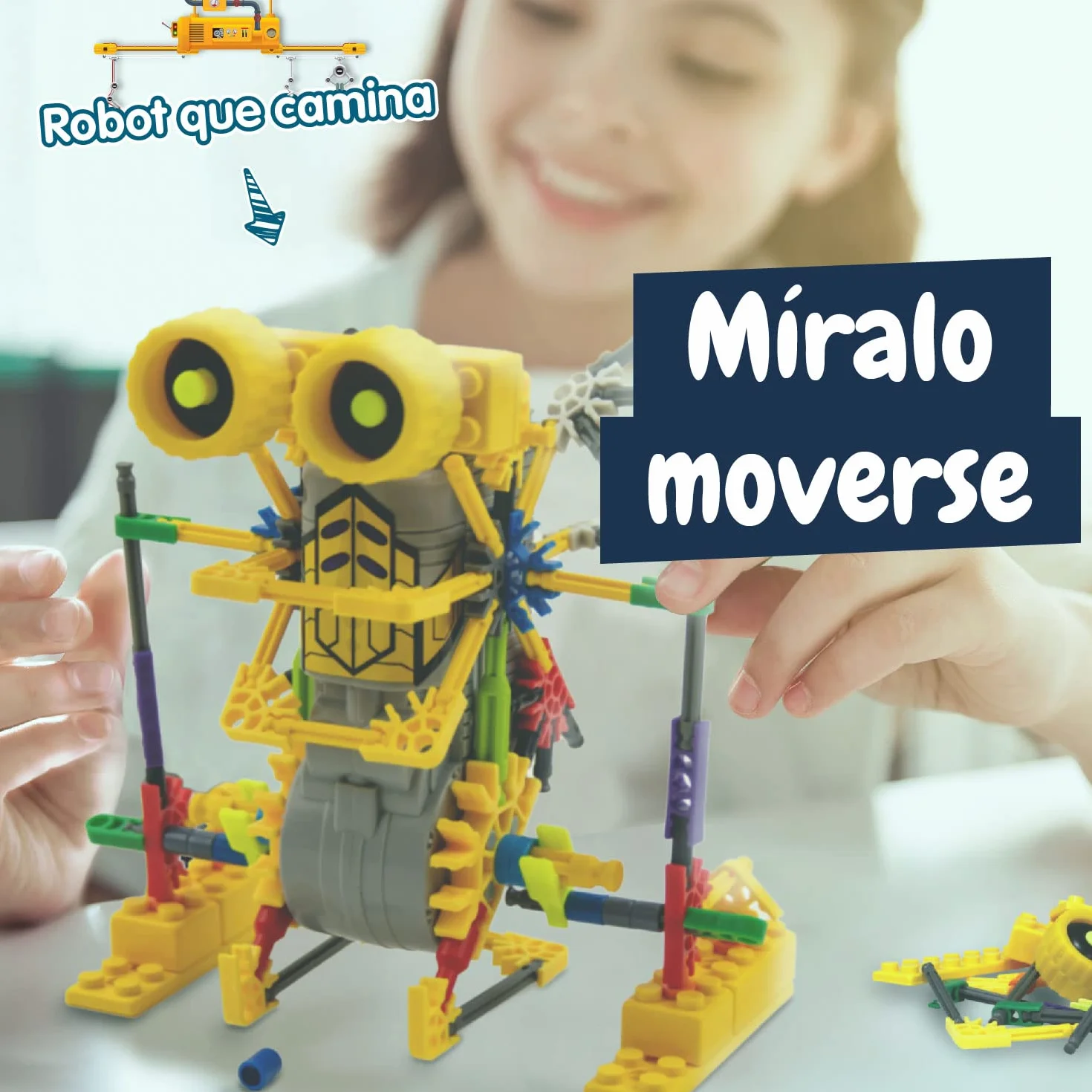 Science4you Robotics Betabot - Kit Robotica de 125 Piezas, Construye tu Robot Interactivo, Juegos de Construcciones, Juguetes de Montar, Regalos para Niños y Niñas de 8 9 10+ años