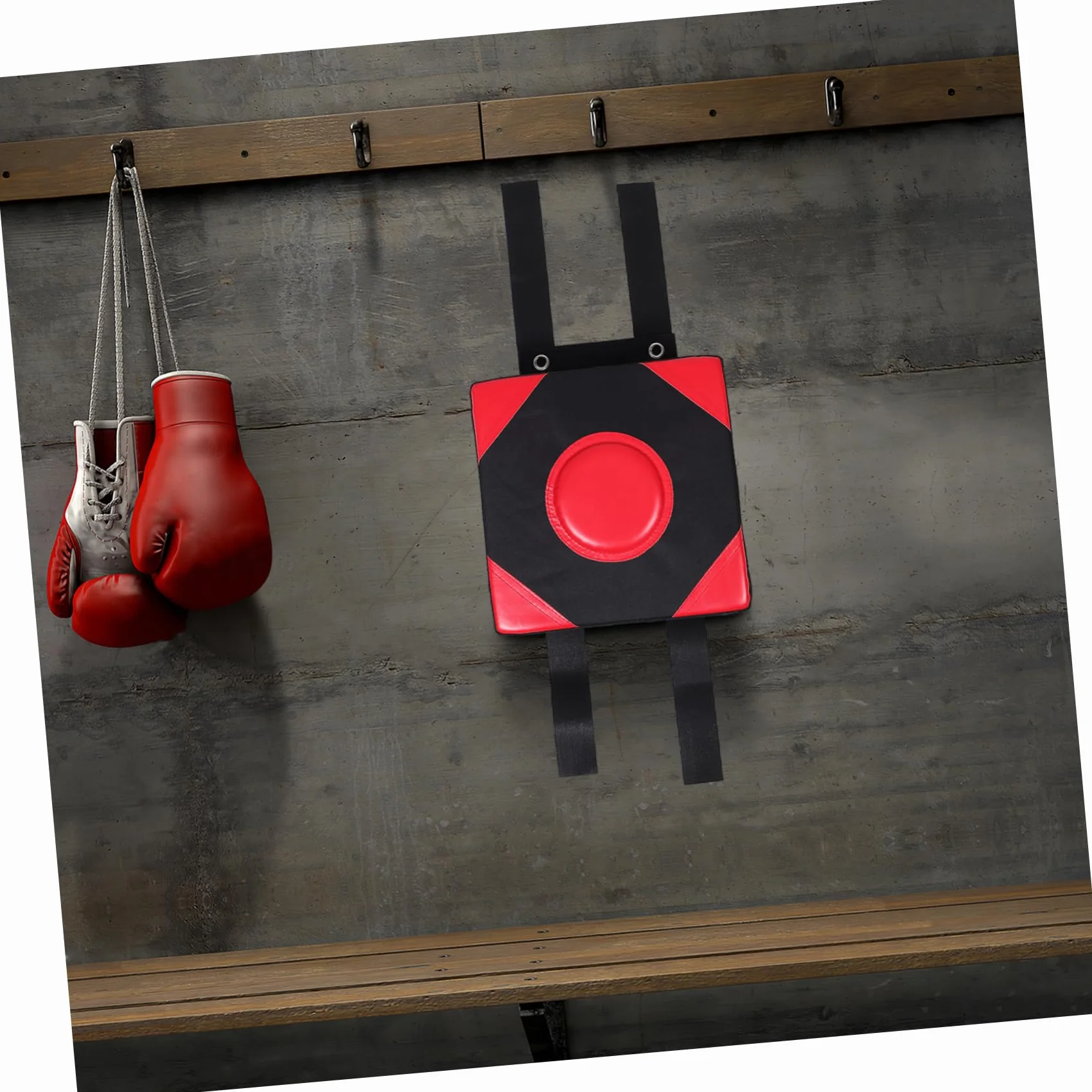 Mikikit Almohadilla de Boxeo de Pared, Espuma EPE, Tela Oxford, Entrenamiento Multifuncional