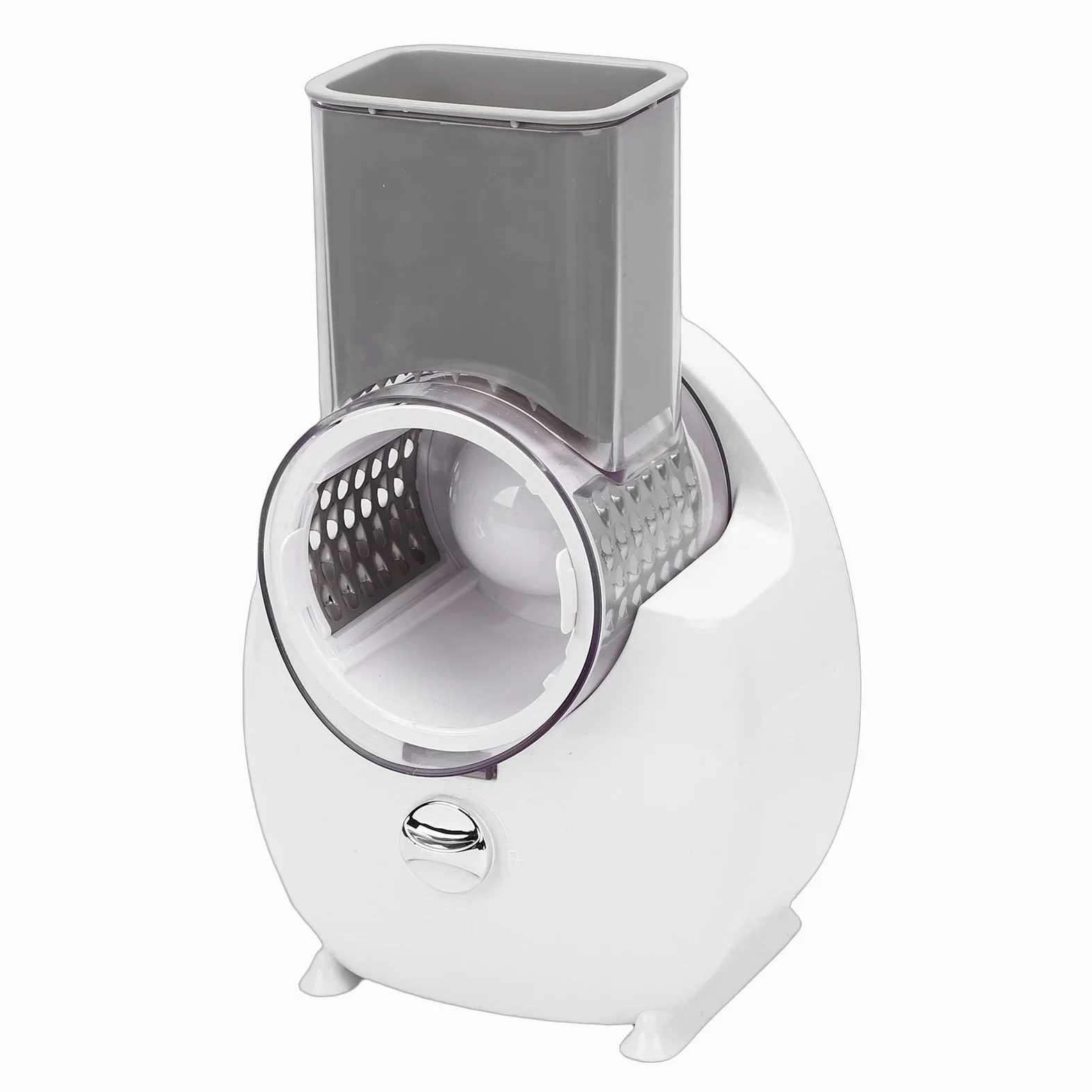 Pssopp Trituradora Eléctrica Recargable Rallador De Verduras Eléctrica, 4 Cortadores Intercambiables Trituradora Para Queso Zanahoria Patata Pepino Blanco Nan