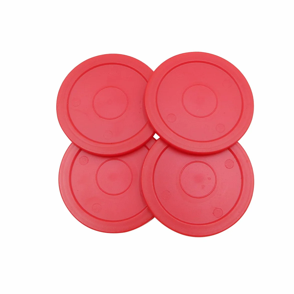 Juego de 4 discos de hockey de aire 64 mm para mesa de juego
