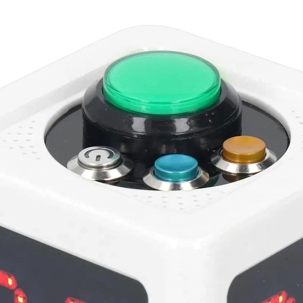 Temporizador Digital de Cubo de 4 Lados de 1,4 Pulgadas con Cuenta Regresiva para Póker, Ajedrez y Casinos Privados, Color