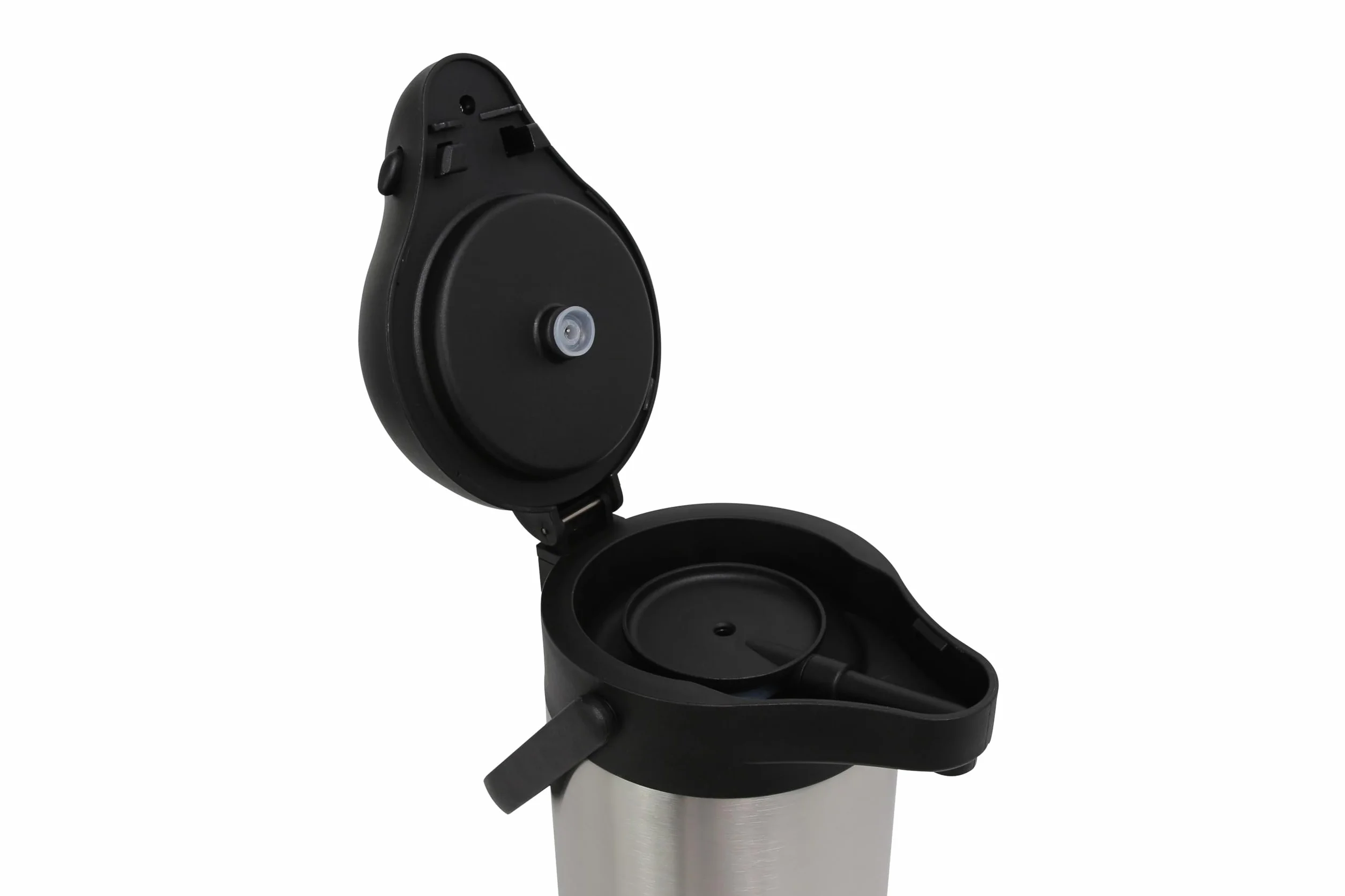METRO Professional Jarra Térmica con ispensador, Acero Inoxidable 18/8, 20 x 15.5 x 33 cm, 1.9 L, Plateado