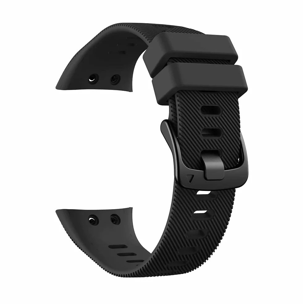 Correa de Reloj compatible con Garmin Swim 2 Forerunner 45, Silicona Delgada Deporte Reemplazo