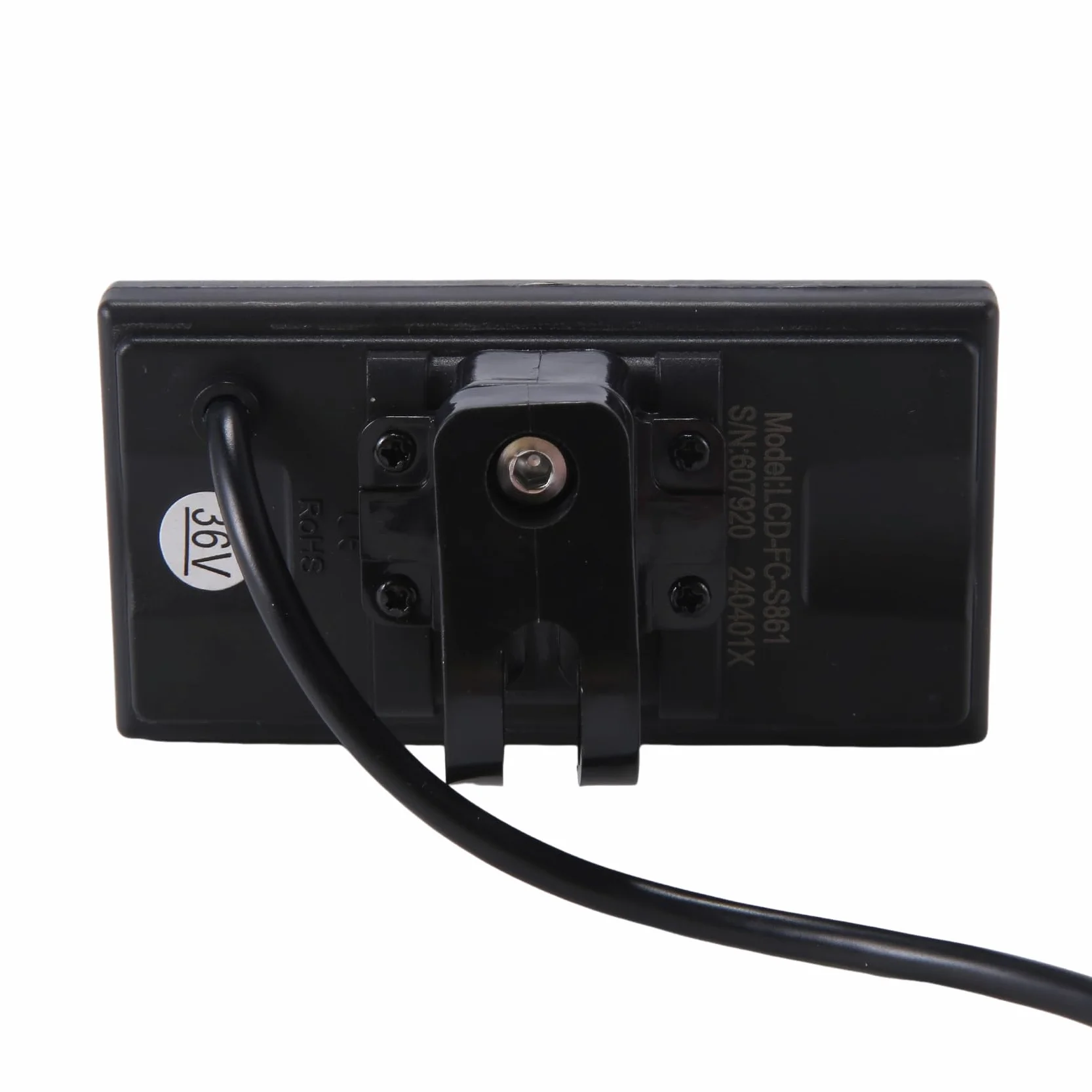 Bicicleta Eléctrica S861, Medidor con Pantalla LCD Colorida, IP65, Resistente al Agua, Enchufe Macho de 6