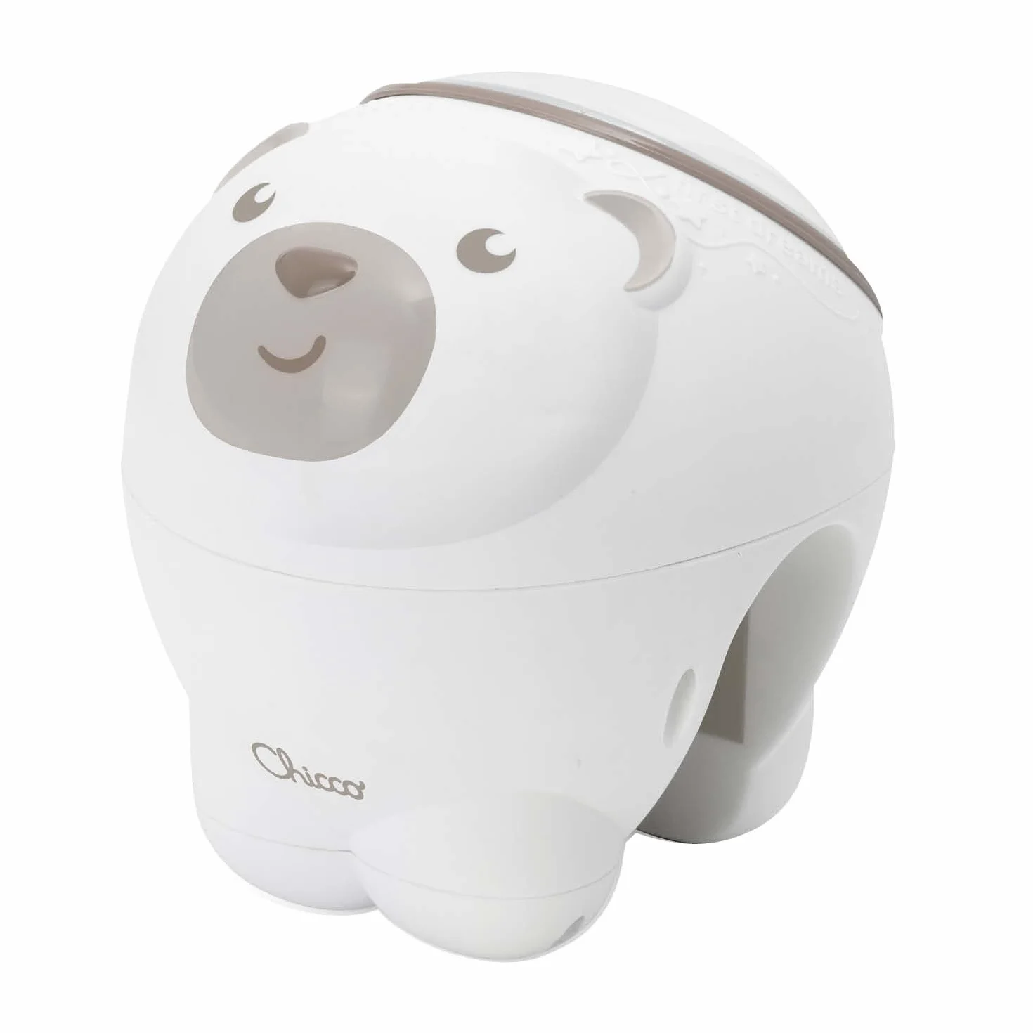 Chicco Proyector Oso Polar 2en1, Proyección Aurora Boreal, 30 Minutos Música Clásica, Sonidos Naturaleza, +0 Meses, Beige