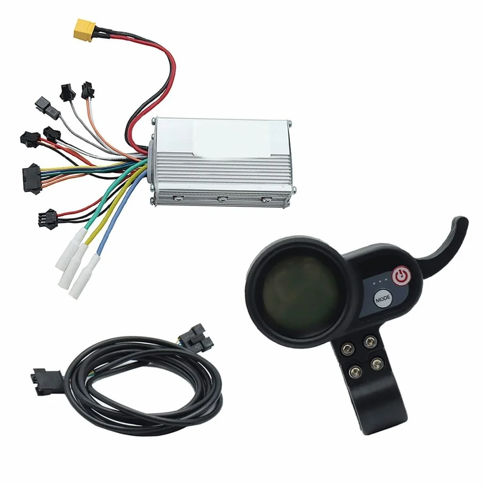 Controlador de Motor DC sin escobillas para Bicicleta Eléctrica 1000W 36V 48V 52V 60V 25A