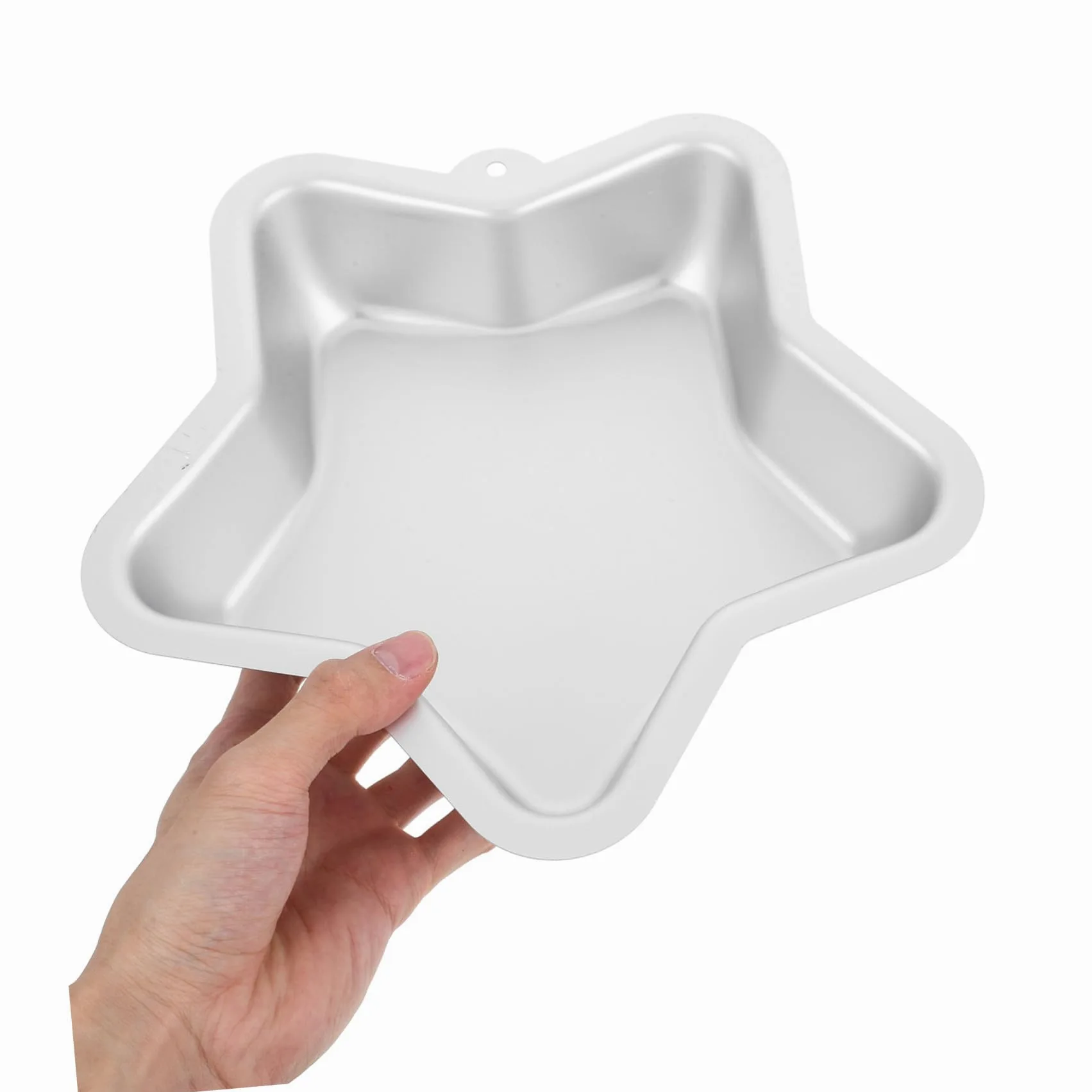 LABRIMP 2 Piezas Molde para Hornear Forma de Molde de Pastel Cinco Puntas de Aleación de Aluminio para Pasteles Pan Cheesecake para Cocina Doméstica y Repostería Festiva