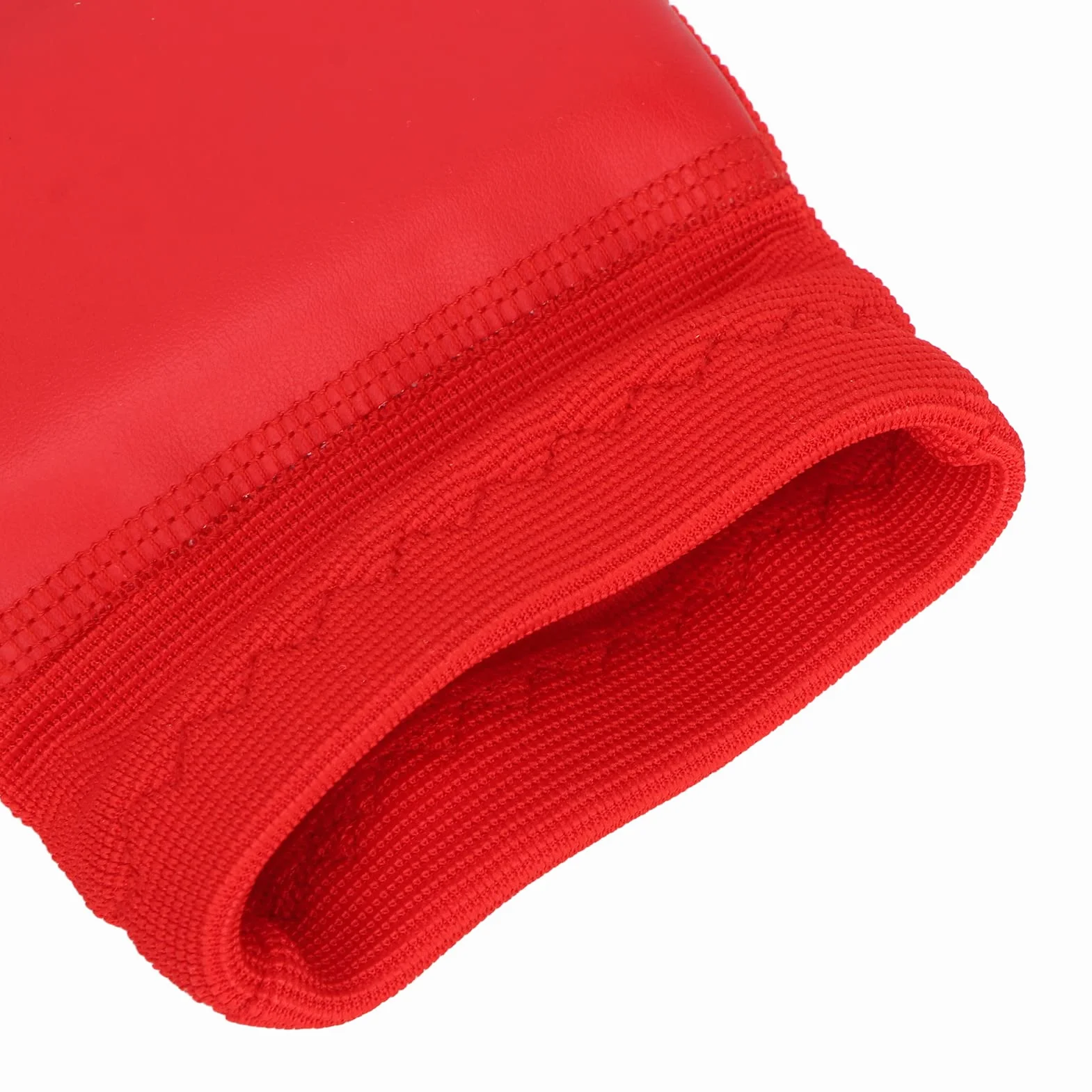 Protector de pie de boxeo antideslizante para entrenamiento de taekwondo adultos, rojo