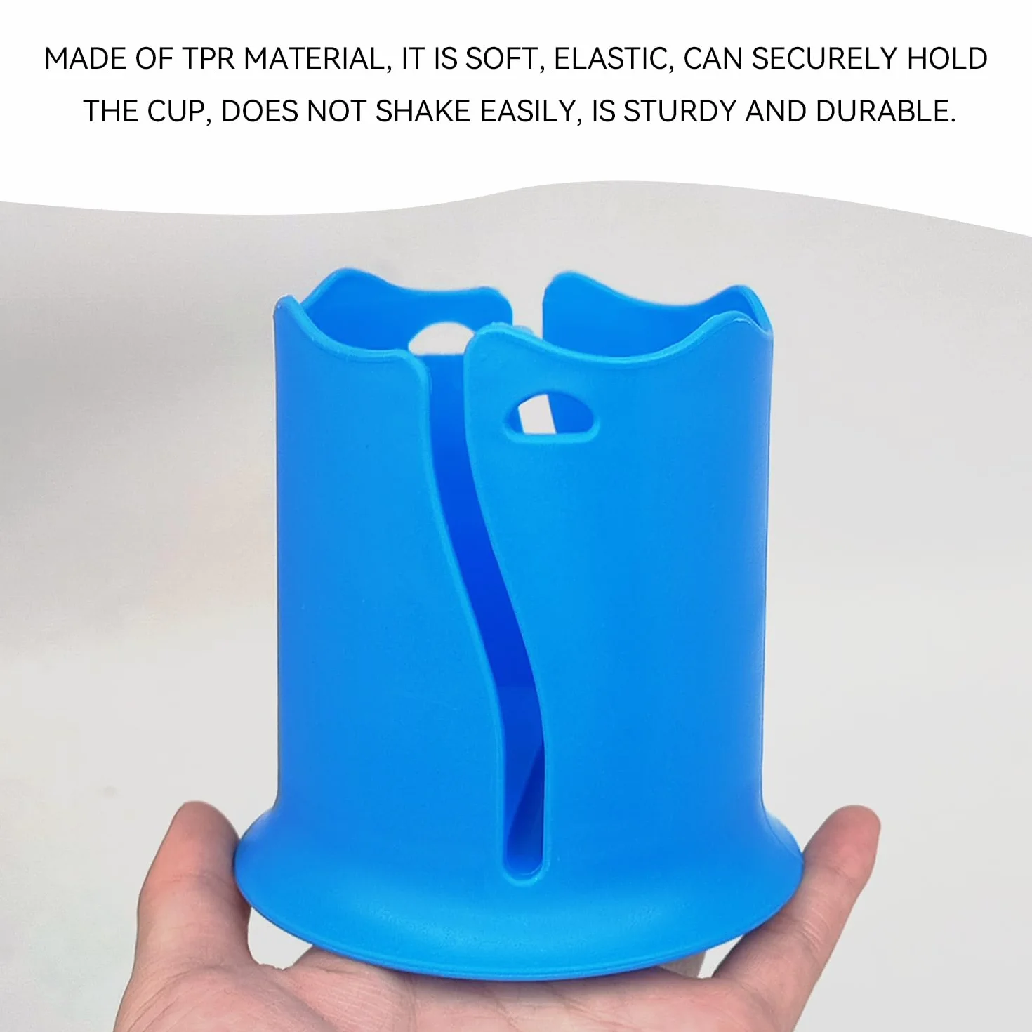 Soporte para Bebidas de Silicona para Tabla de Surf Paddle Surf, 4 Piezas (Azul, Rosa Roja)