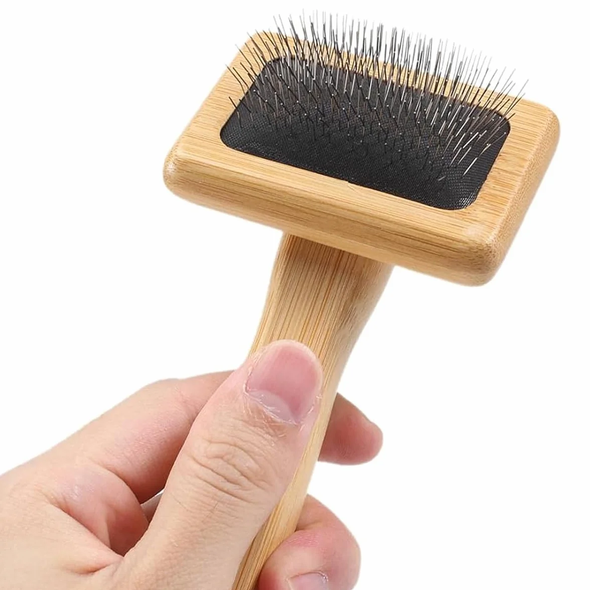 Peine para tejer tapices, cepillo para macramé, cuerda de algodón, peine de nudo abierto, accesorios para tejer, trenzado DIY