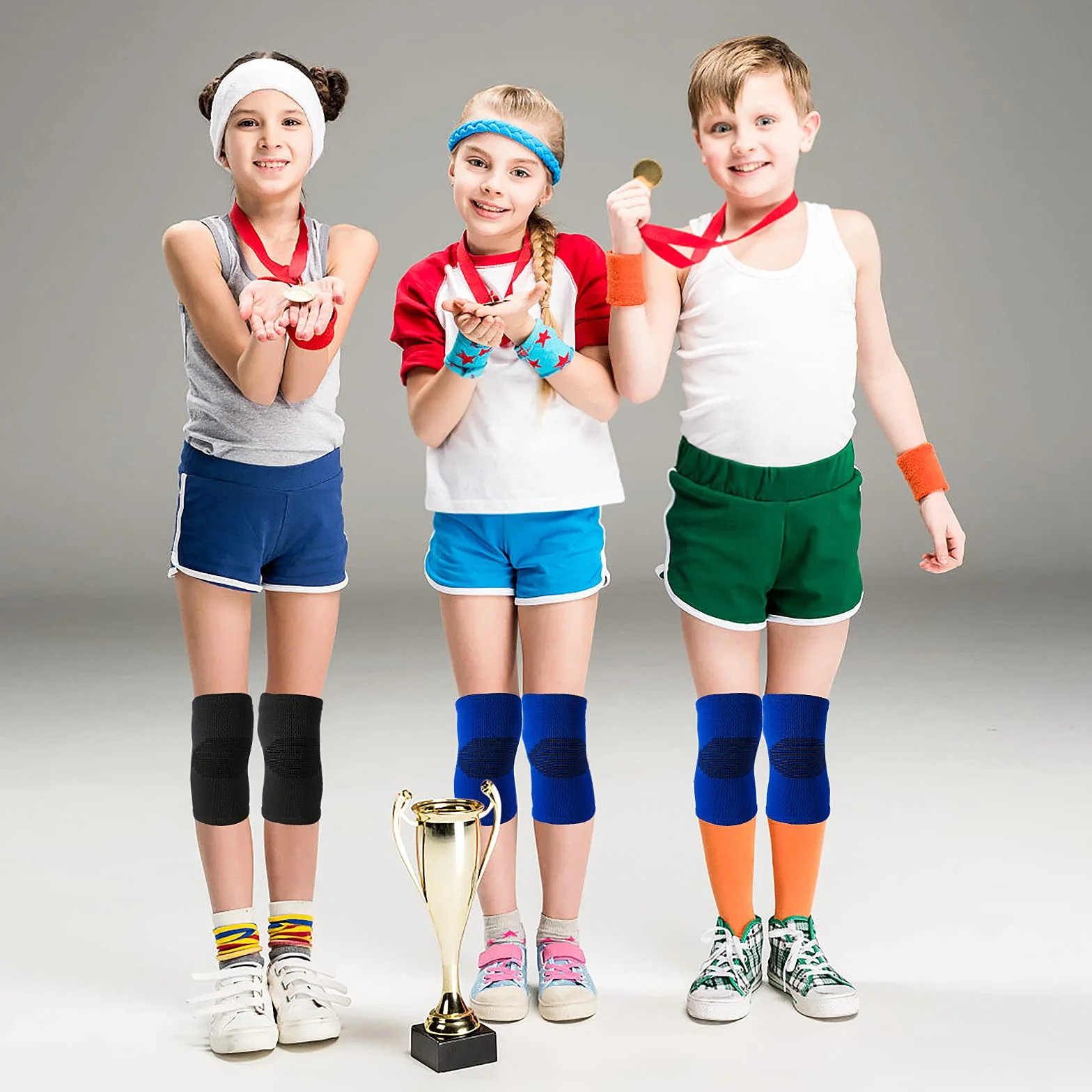 Rodilleras para Niños de Alta Resistencia para Baloncesto y Voleibol