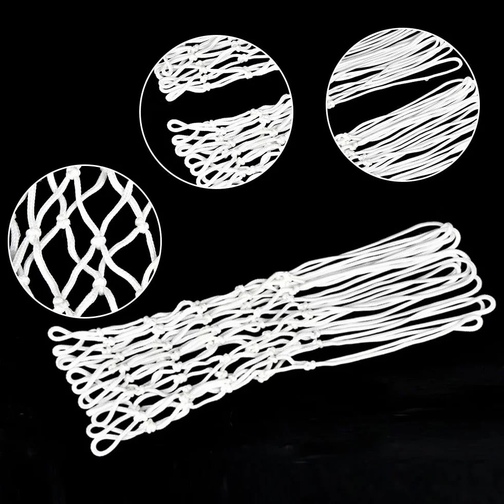 Red de Baloncesto Impermeable Tamaño Estándar para Canasta Interior y Exterior