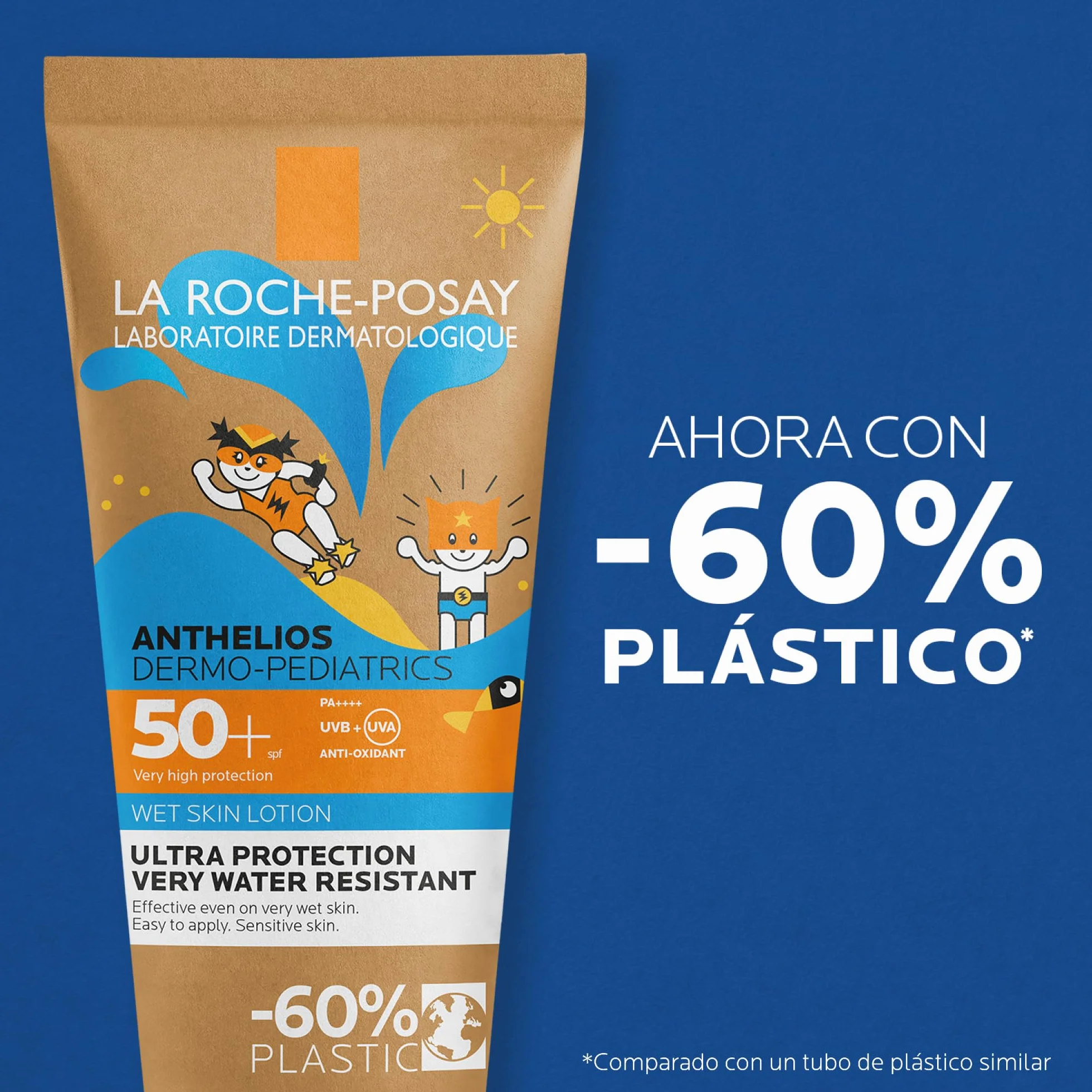 La Roche Posay Anthelios Dermo-Pediatría Protector Solar SPF50+ Leche Corporal 200 ml
