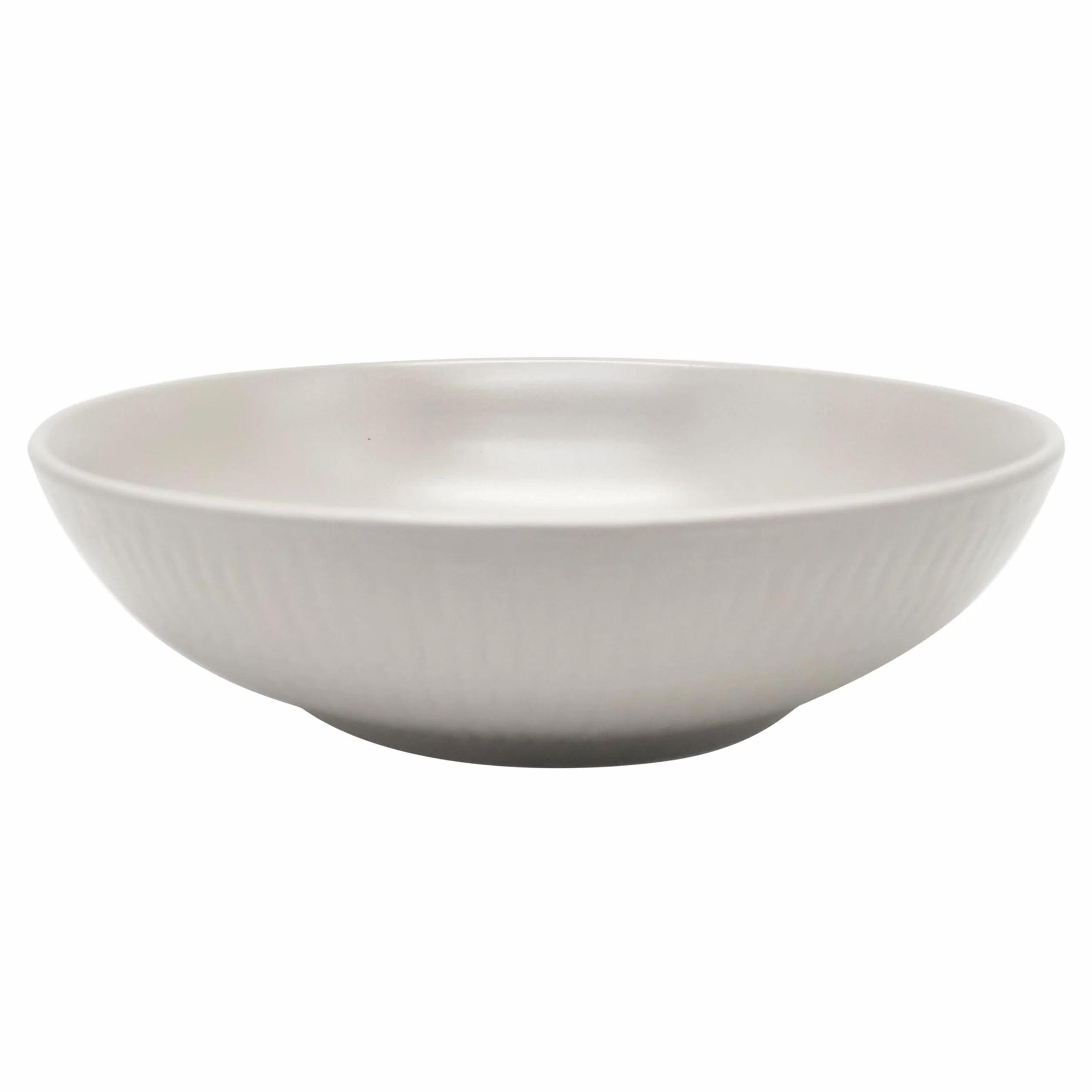 ECHTWERK Vajilla vintage de 18 piezas, diseño "Blanka" nature, para 6 personas, Elegante vajilla con estructura de gres con 6 x platos llanos, 6 x platos hondos, crema