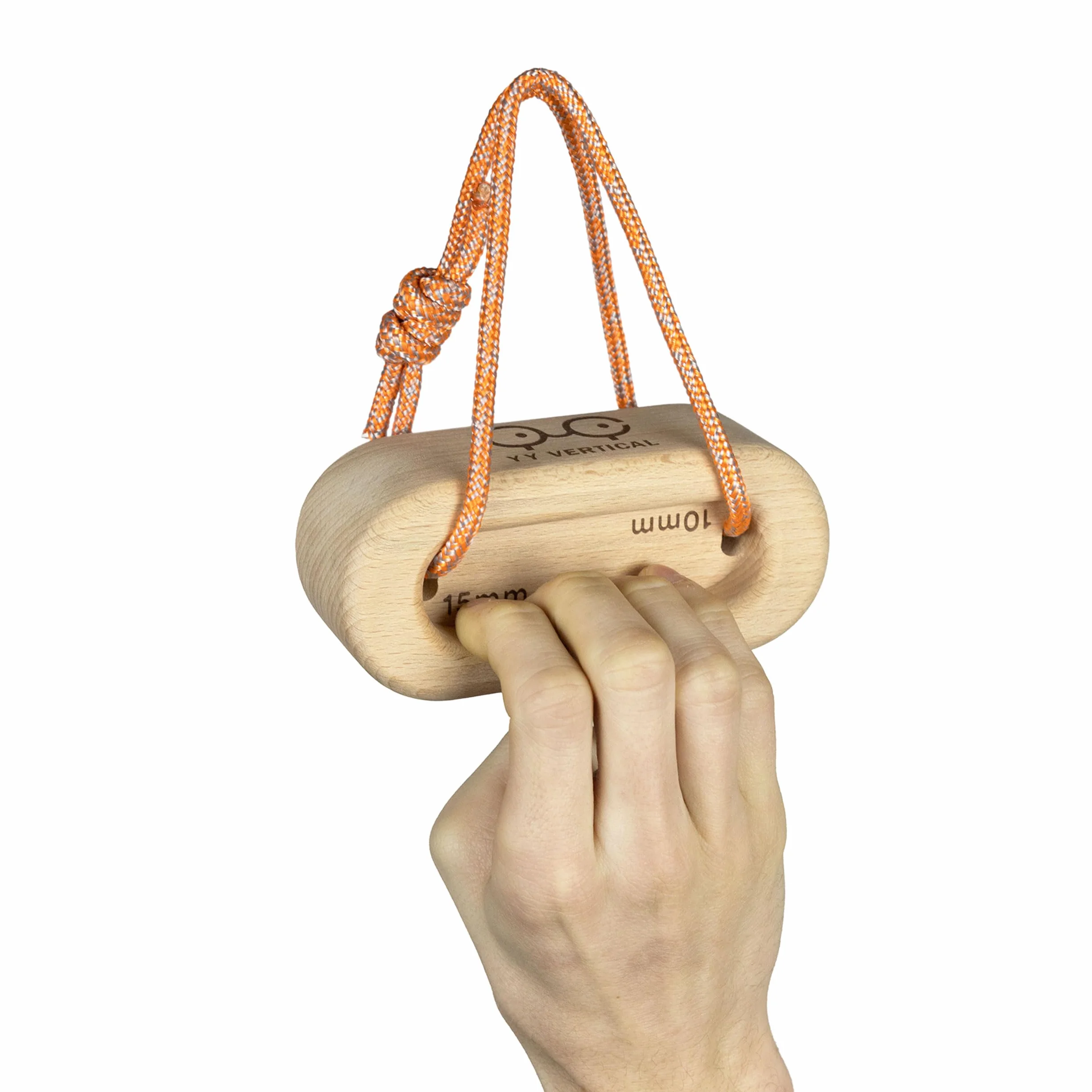 YY Vertical Mini Crux Hangboard de Madera Portátil para Entrenamiento de Escalada