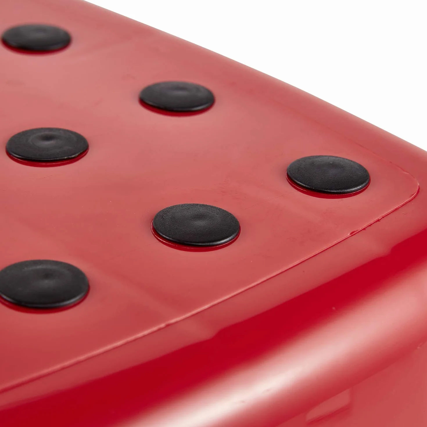 Keeeper Igor Taburete alzador 2 niveles antideslizante para niños 40x37x21 cm Rojo