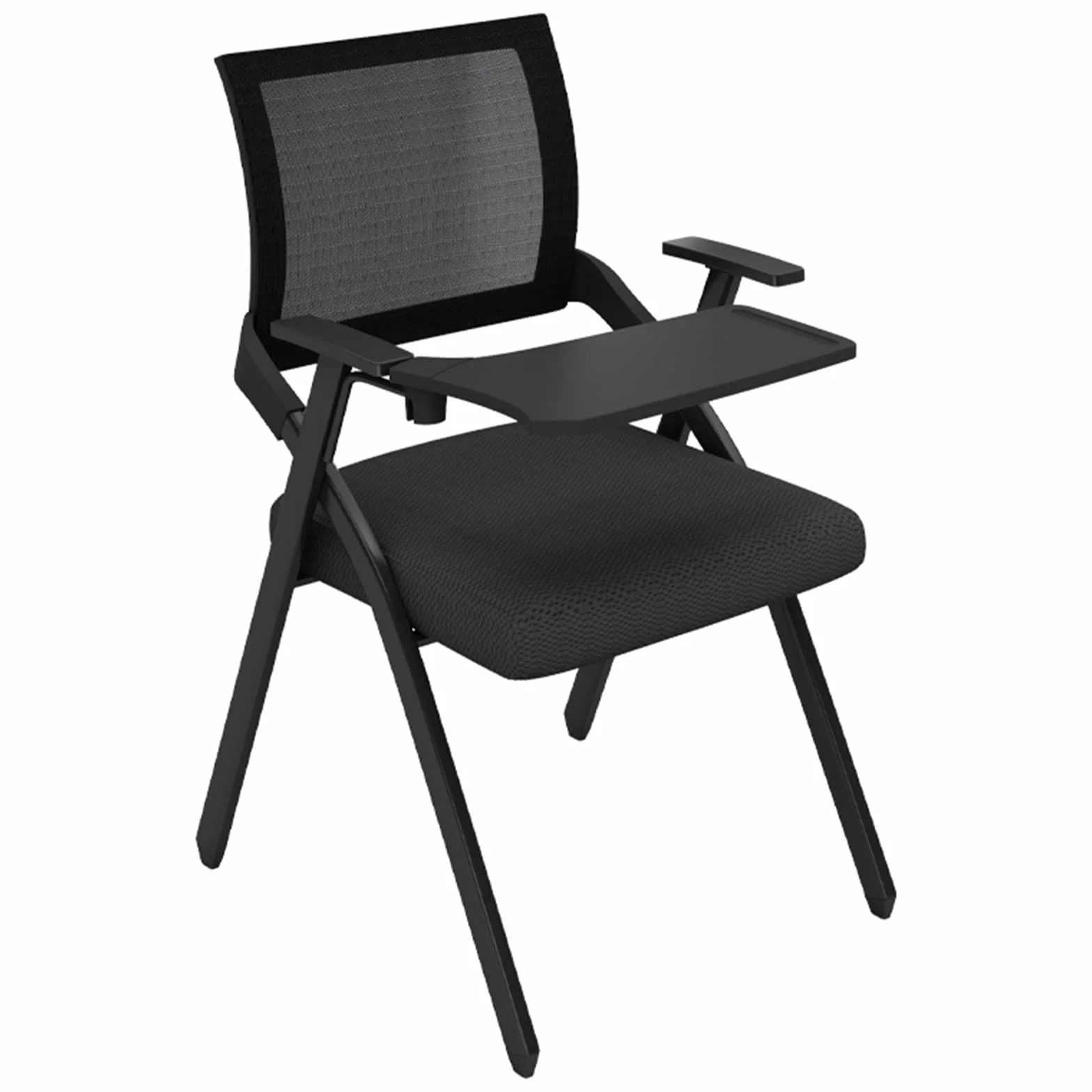 Silla De Personal Silla De Oficina para Sala De Conferencias Silla De Entrenamiento Plegable con Tablero De Escritura Pupitre Escolar Y Silla De Una Pieza con Un Peso Aproximado De 50 Kg