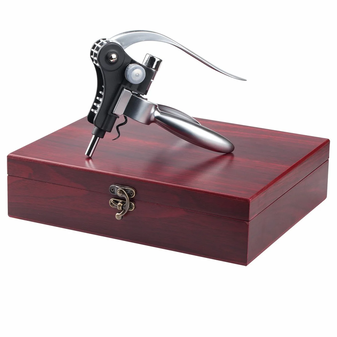 Cooko Set de Accesorios para Vino, 9 Piezas Abridor de Vino Sacacorchos con Caja Regalo