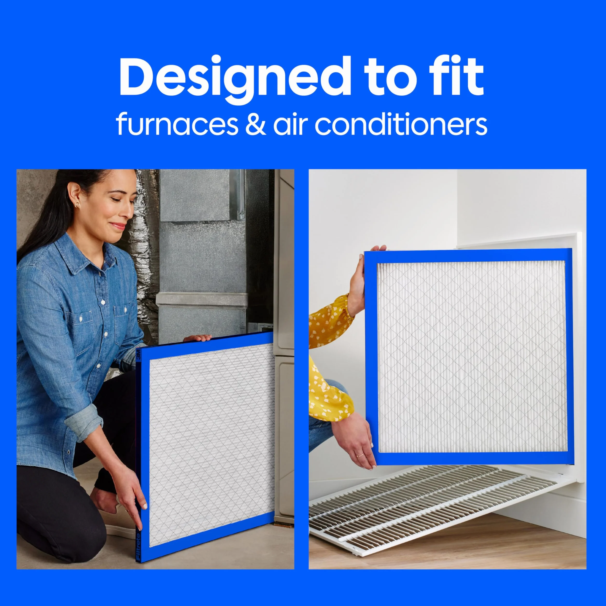 Filtrete Filtro de aire para horno de CA de 12 x 12 x 1 pulgadas, MERV 11, MPR 1000, defensa contra microalérgenos, filtro electrostático plisado de 3 meses de limpieza de aire de 1 pulgada, paquete