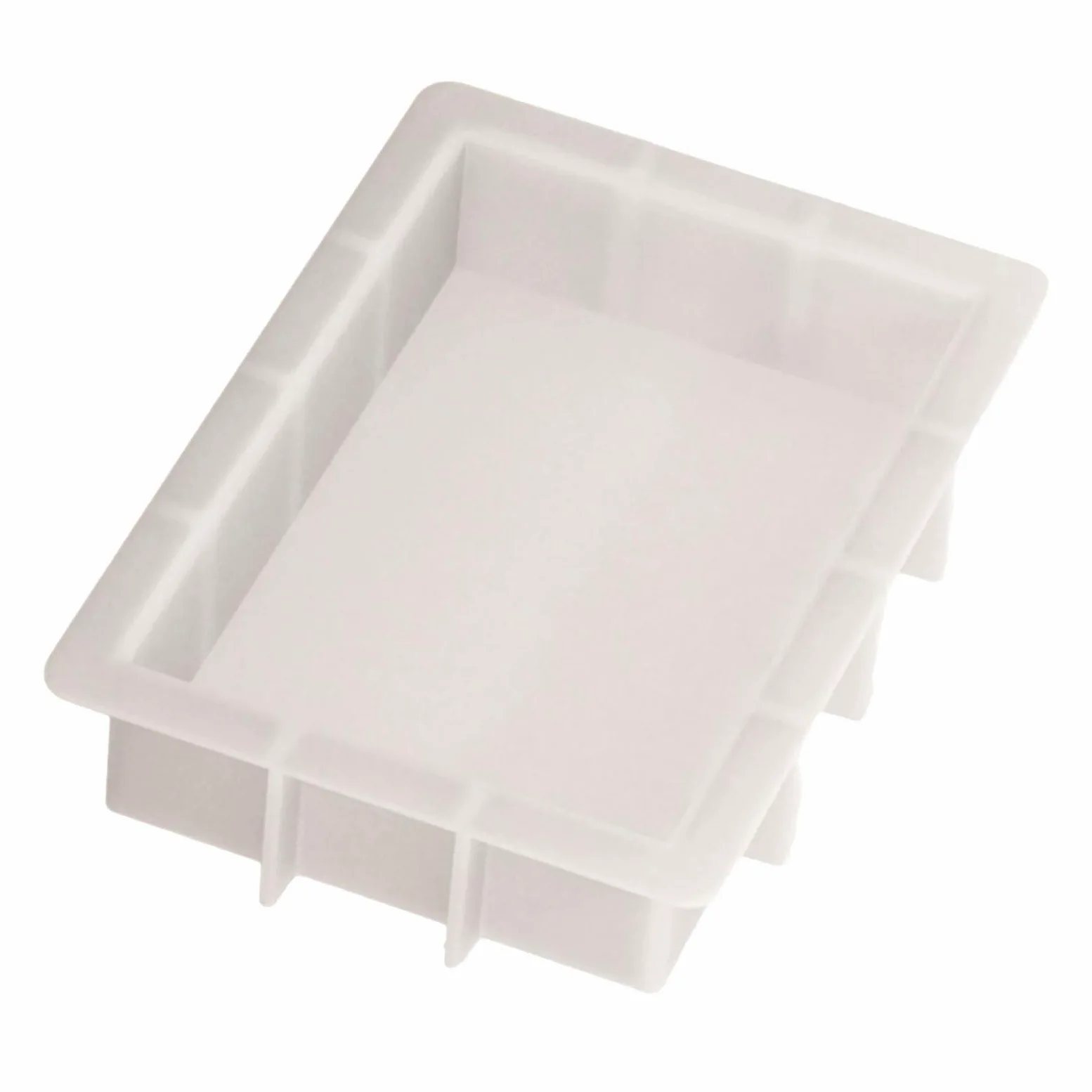 Moldes de resina de corazón multiusos, rectángulo grande | Moldes para sujetalibros con textura de silicona, adecuado para ocasiones especiales y como regalo